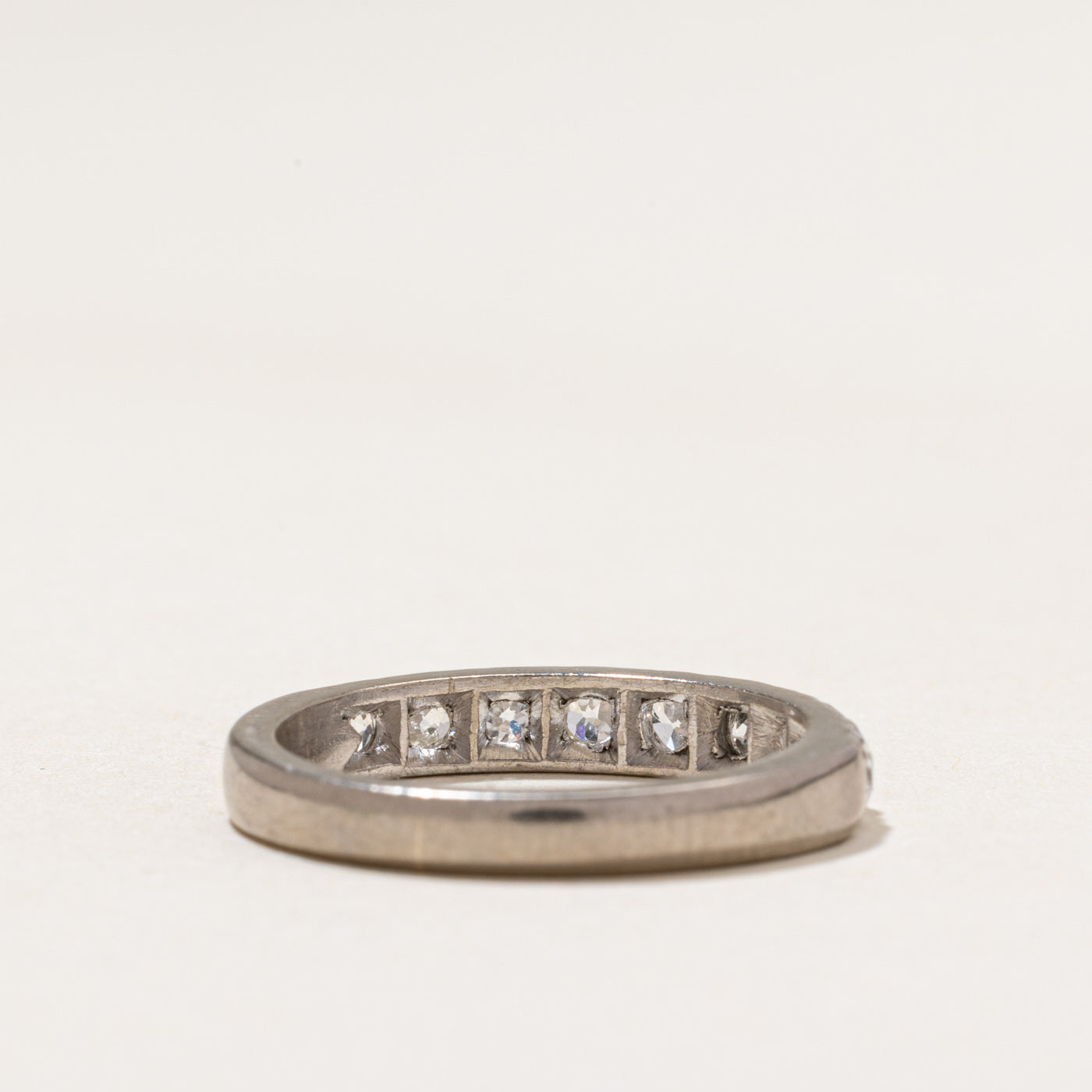 18k Semi-Eternity Diamond Band | 0.90ctw | 3.35mm | SZ 6.5