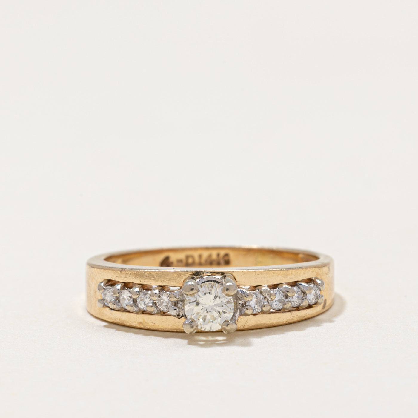 14k Diamond Accented Ring | 0.29ctw | SZ 5.5