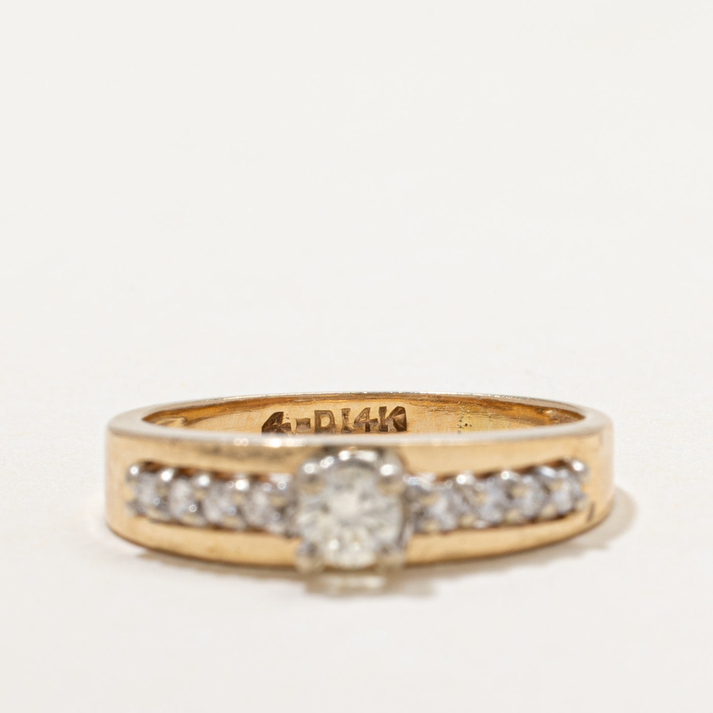 14k Diamond Accented Ring | 0.29ctw | SZ 5.5