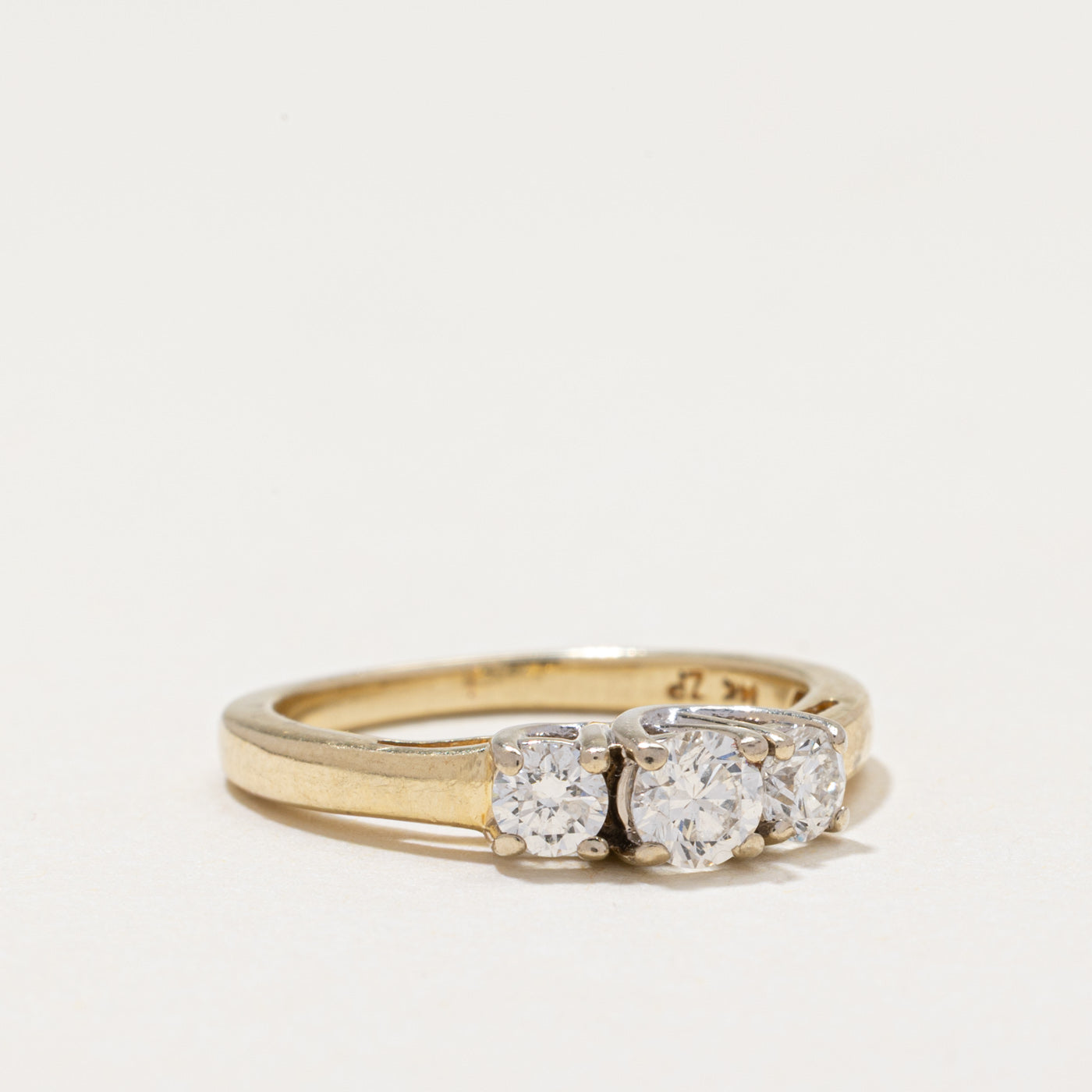 Three Stone Diamond Ring | 0.53ctw | SZ 5