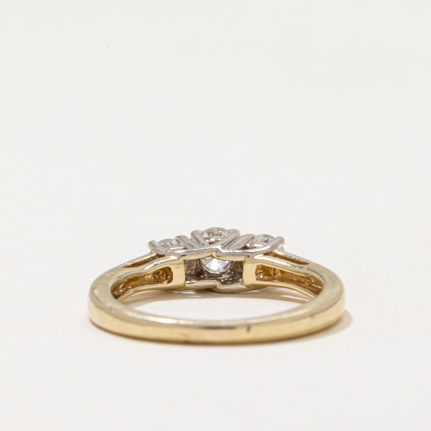 Three Stone Diamond Ring | 0.53ctw | SZ 5