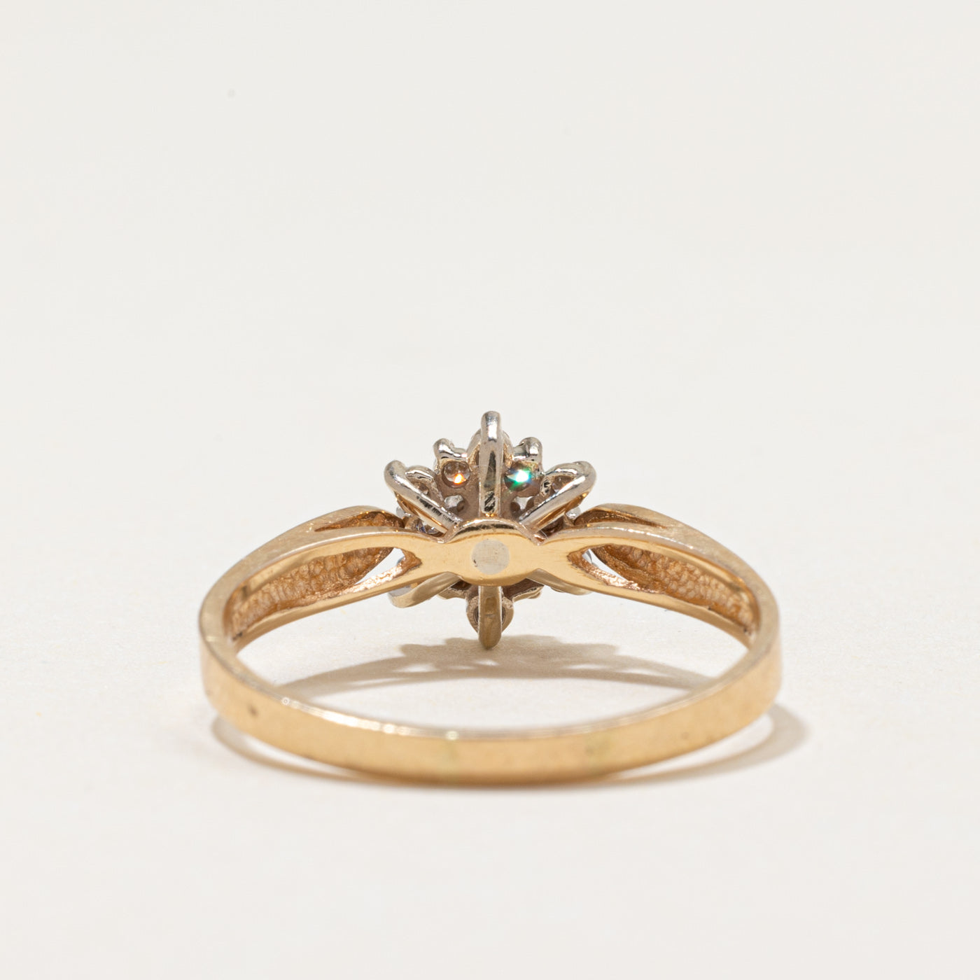 Diamond Cluster Ring | 0.16ctw | SZ 7.25