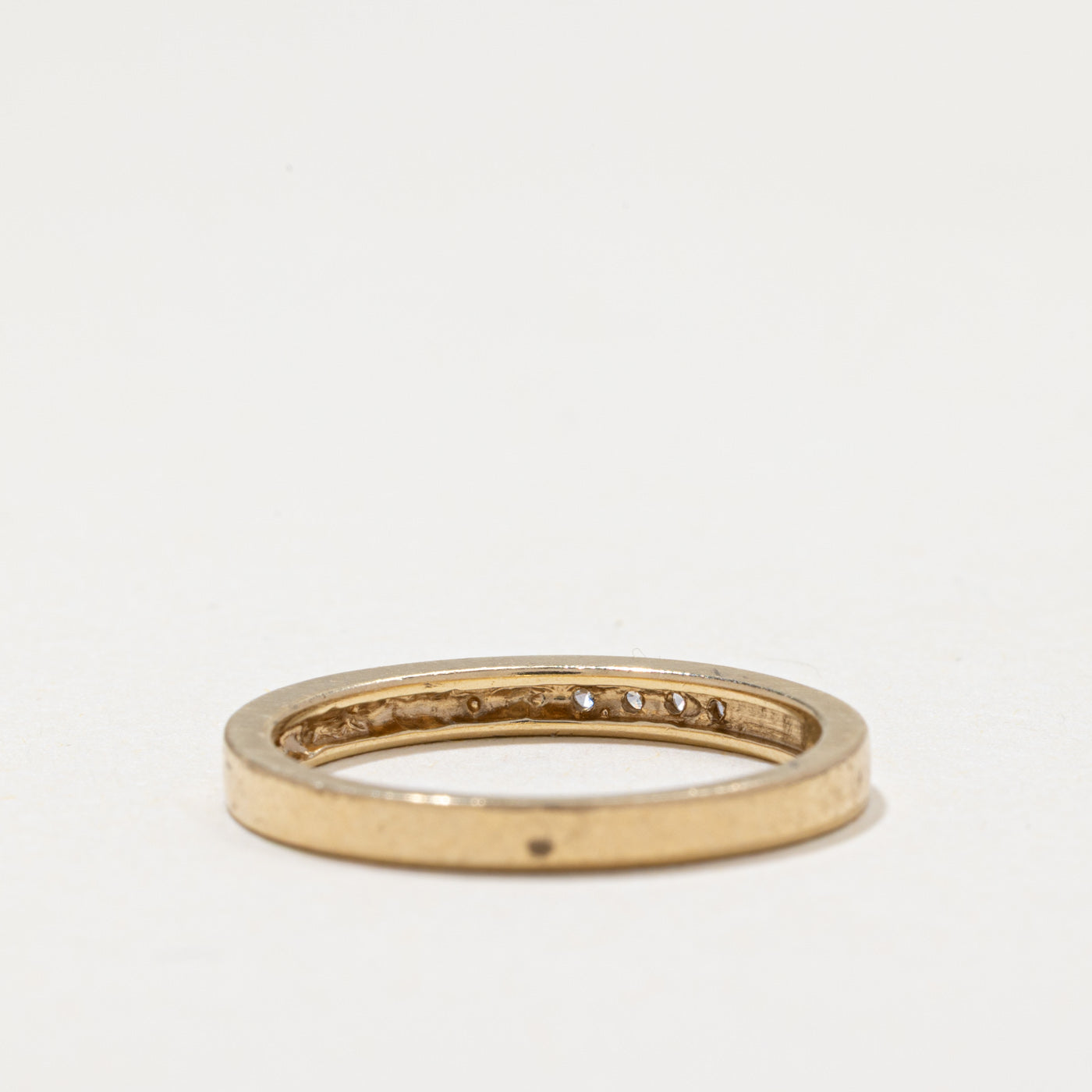 Semi Eternity Diamond Band | 0.11ctw | 2.25mm | SZ 6.5