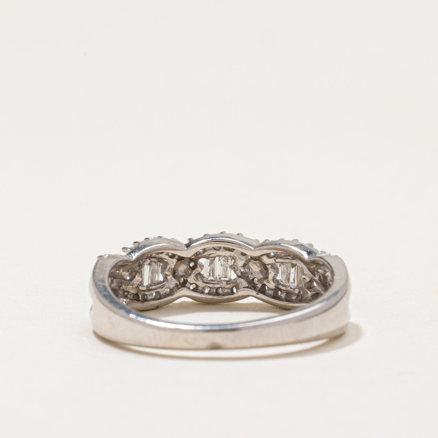 Pave Set Diamond Chain Ring | 0.50ctw | SZ 7