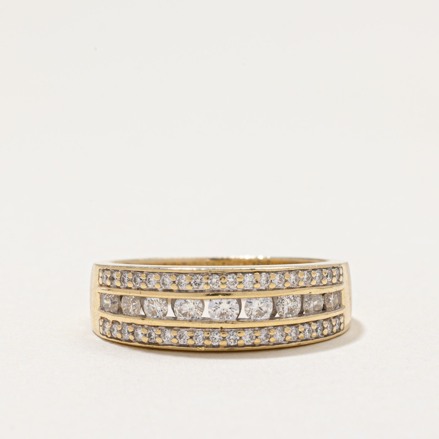 Multi Row Diamond Ring | 0.32ctw | SZ 6