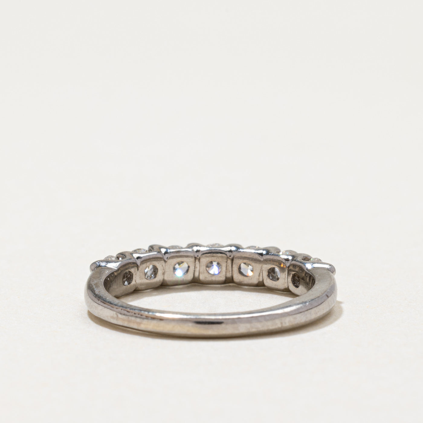 Semi Eternity Diamond Ring | 0.49ctw | SZ 3.25