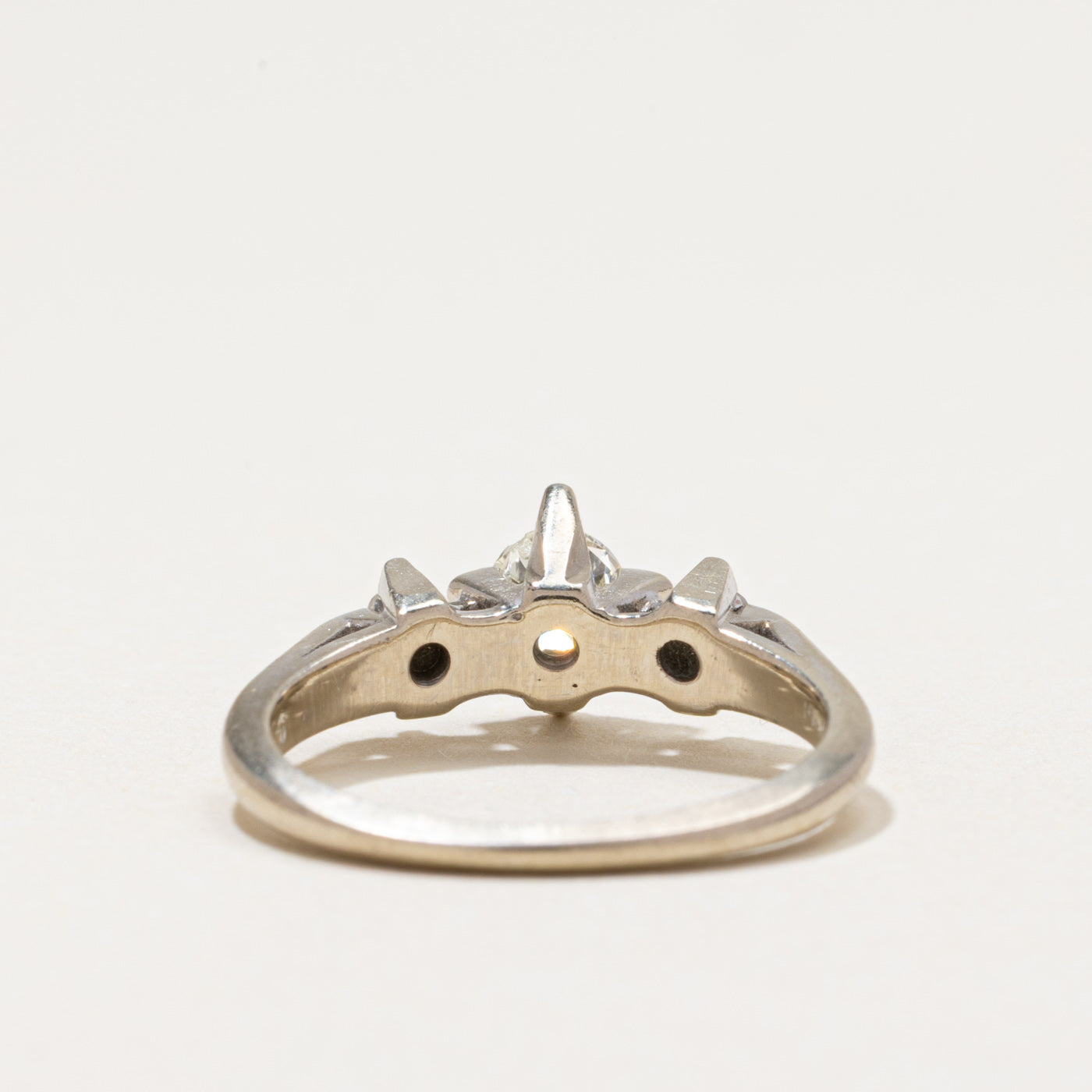 Three Stone Diamond Ring | 0.34ctw | SZ 4.75