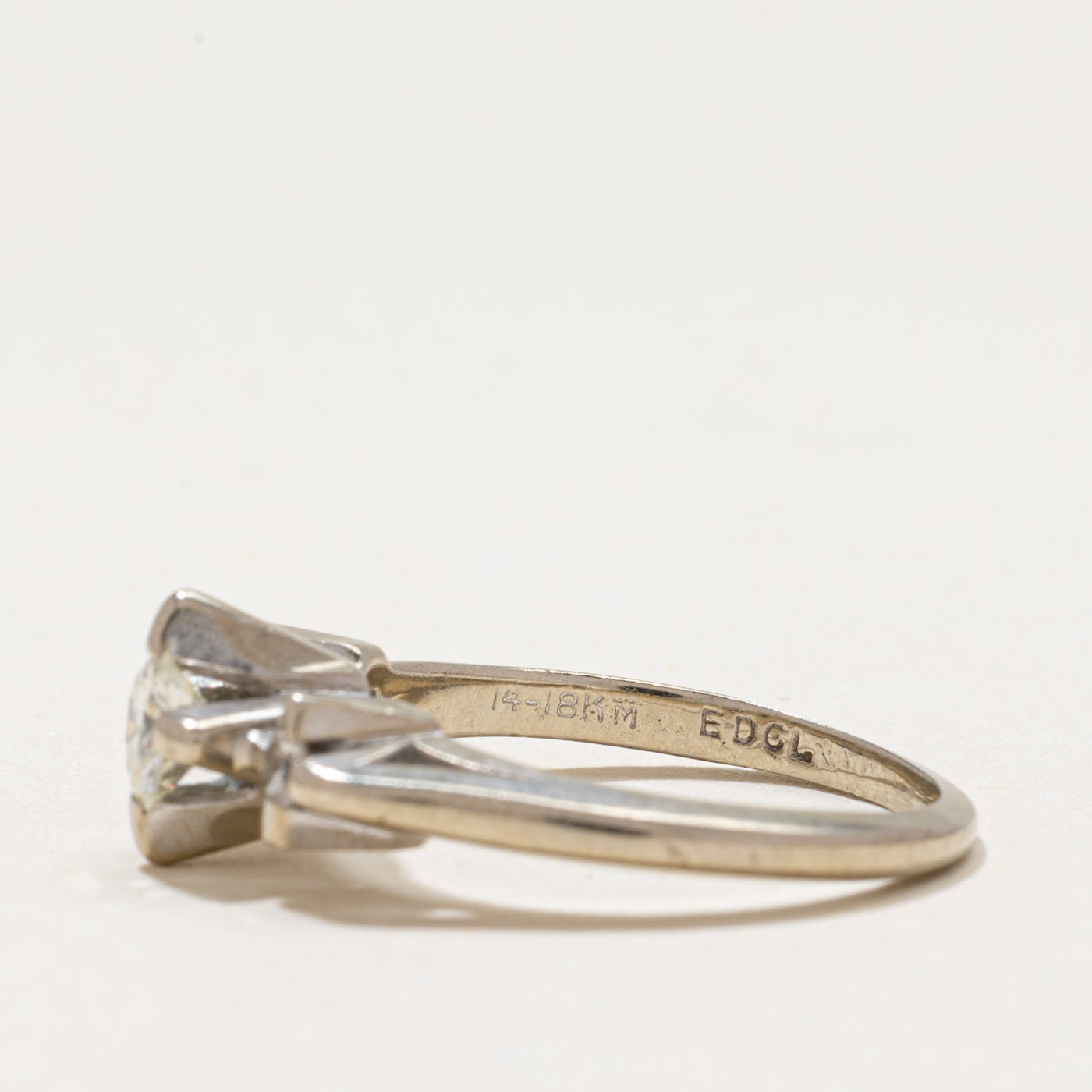 Three Stone Diamond Ring | 0.34ctw | SZ 4.75