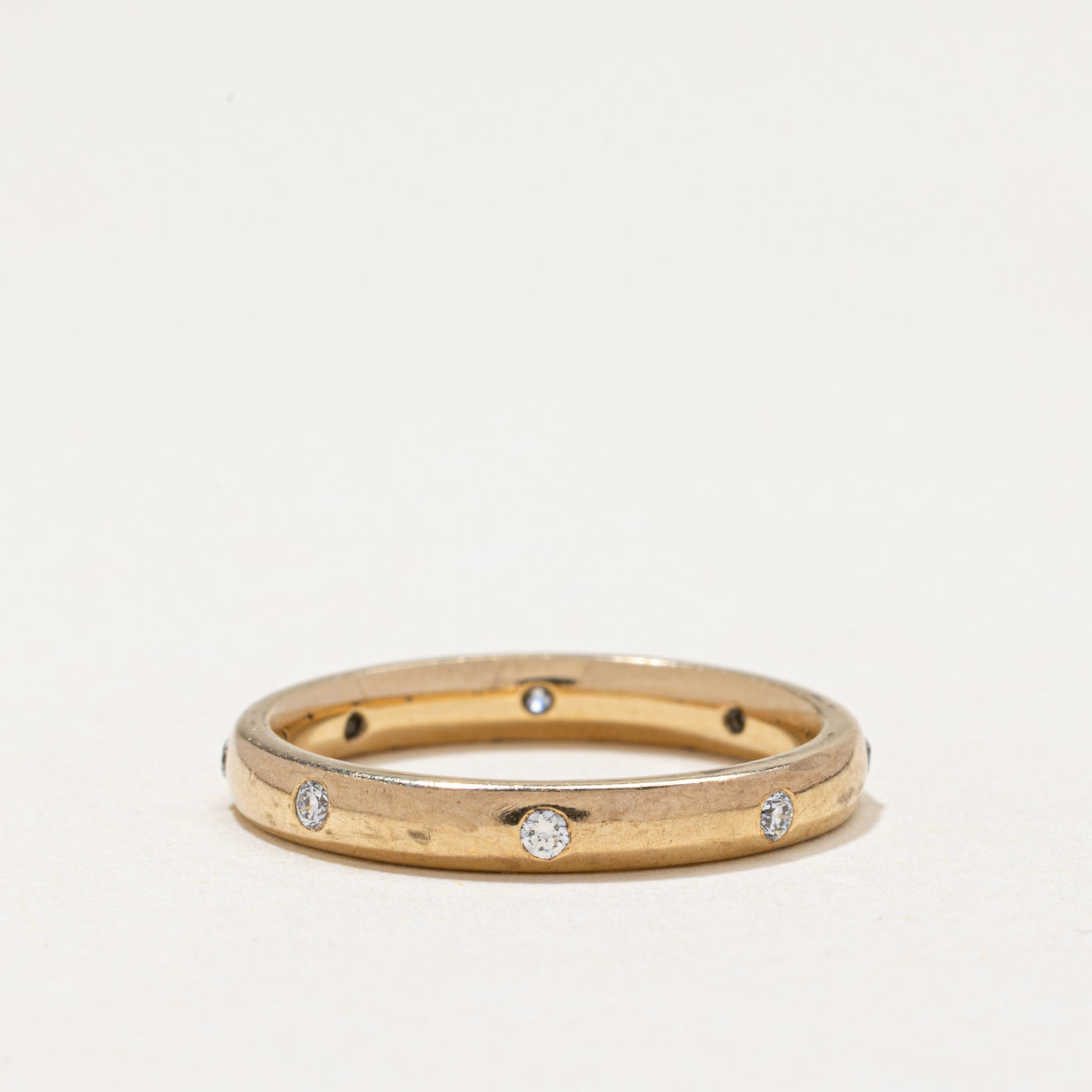 2005 Birmingham Flush Set Diamond Band | 0.10ctw | 2.50mm | SZ 5.5