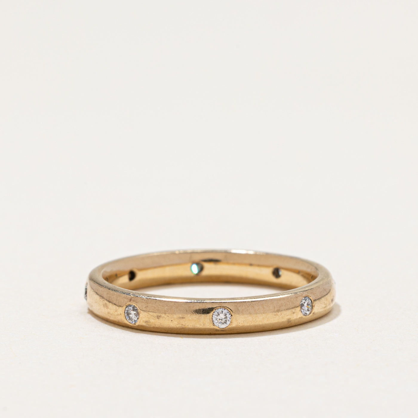 2005 Birmingham Flush Set Diamond Band | 0.10ctw | 2.50mm | SZ 5.5