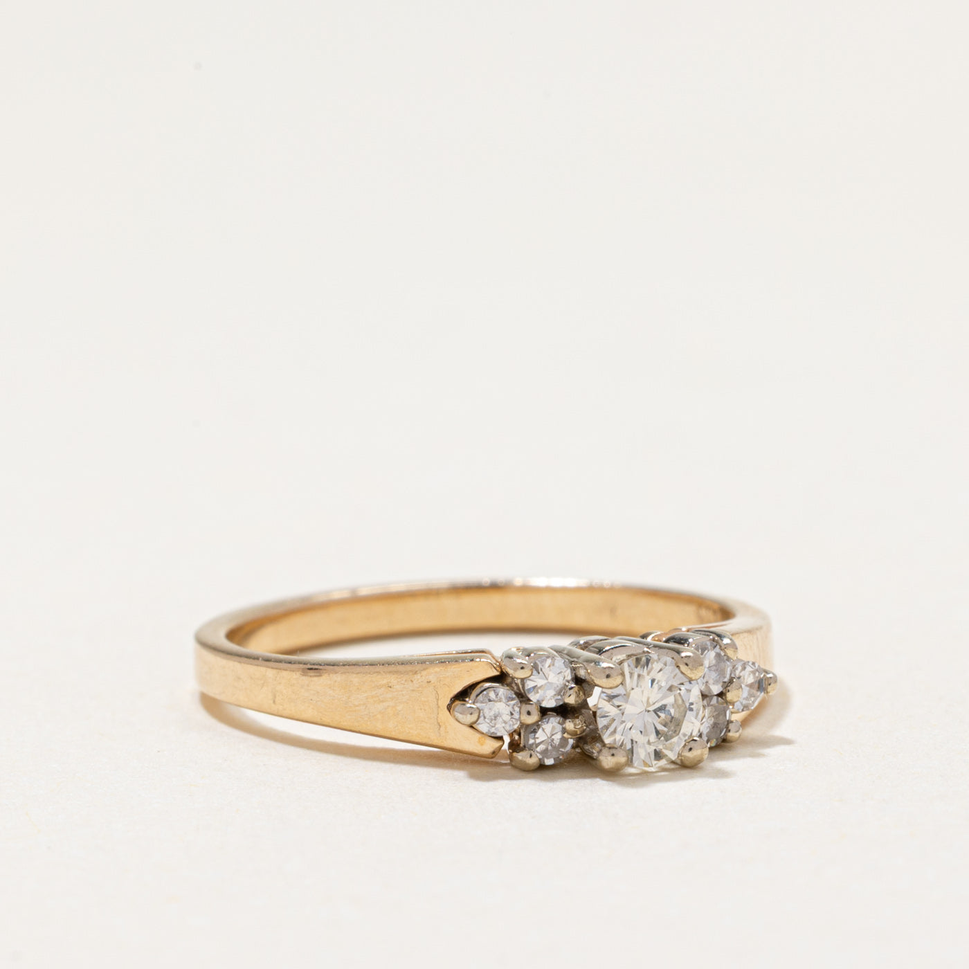 Yellow Gold Diamond Ring | 0.26ctw | SZ 6.25