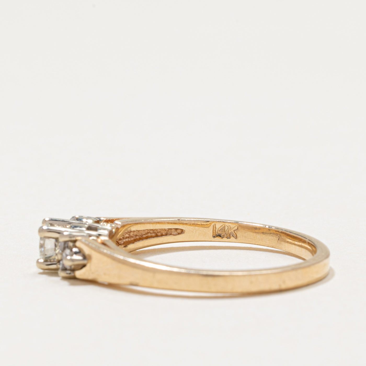 Yellow Gold Diamond Ring | 0.26ctw | SZ 6.25
