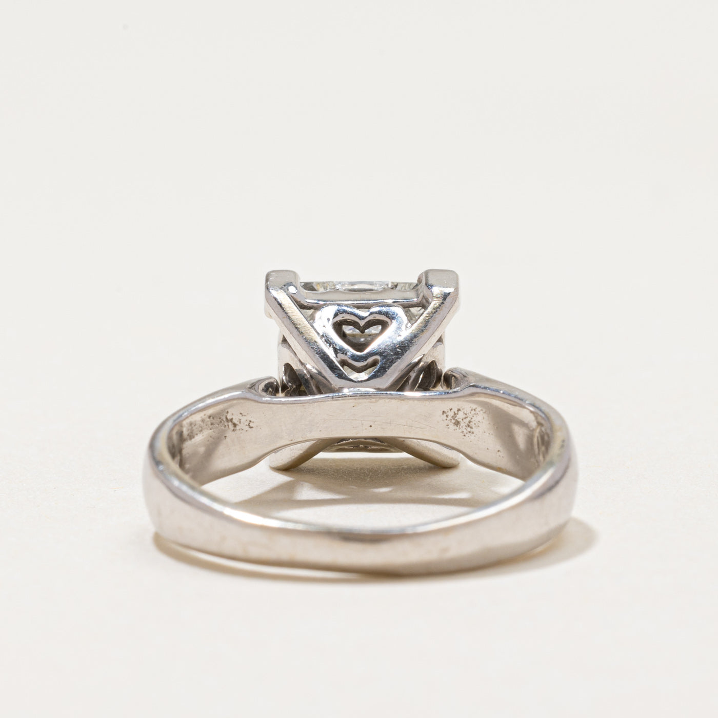 Illusion Set Diamond Reverse Tapered Ring | 0.81ctw | SZ 5.25