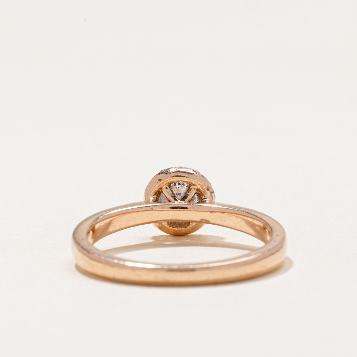 Diamond Halo Ring | 0.33ctw | SZ 5.5