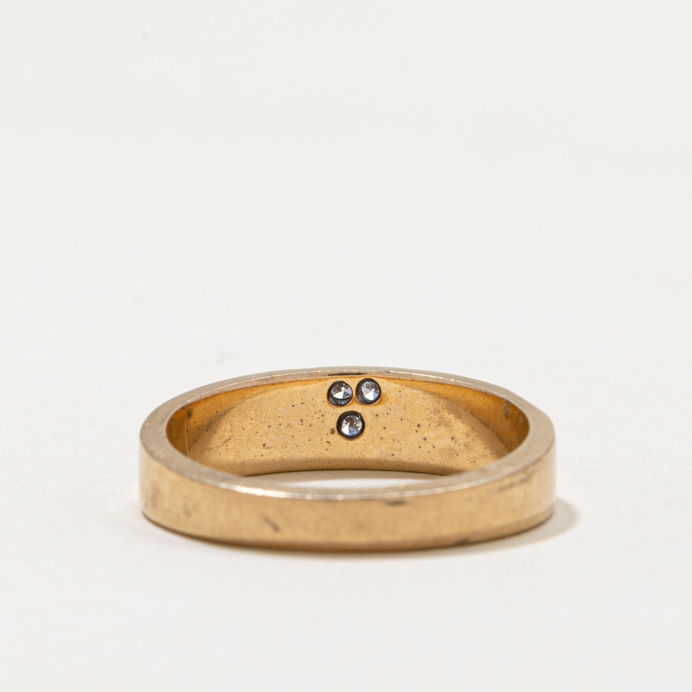 10k Diamond Cluster Band | 0.04ctw | SZ 5.5
