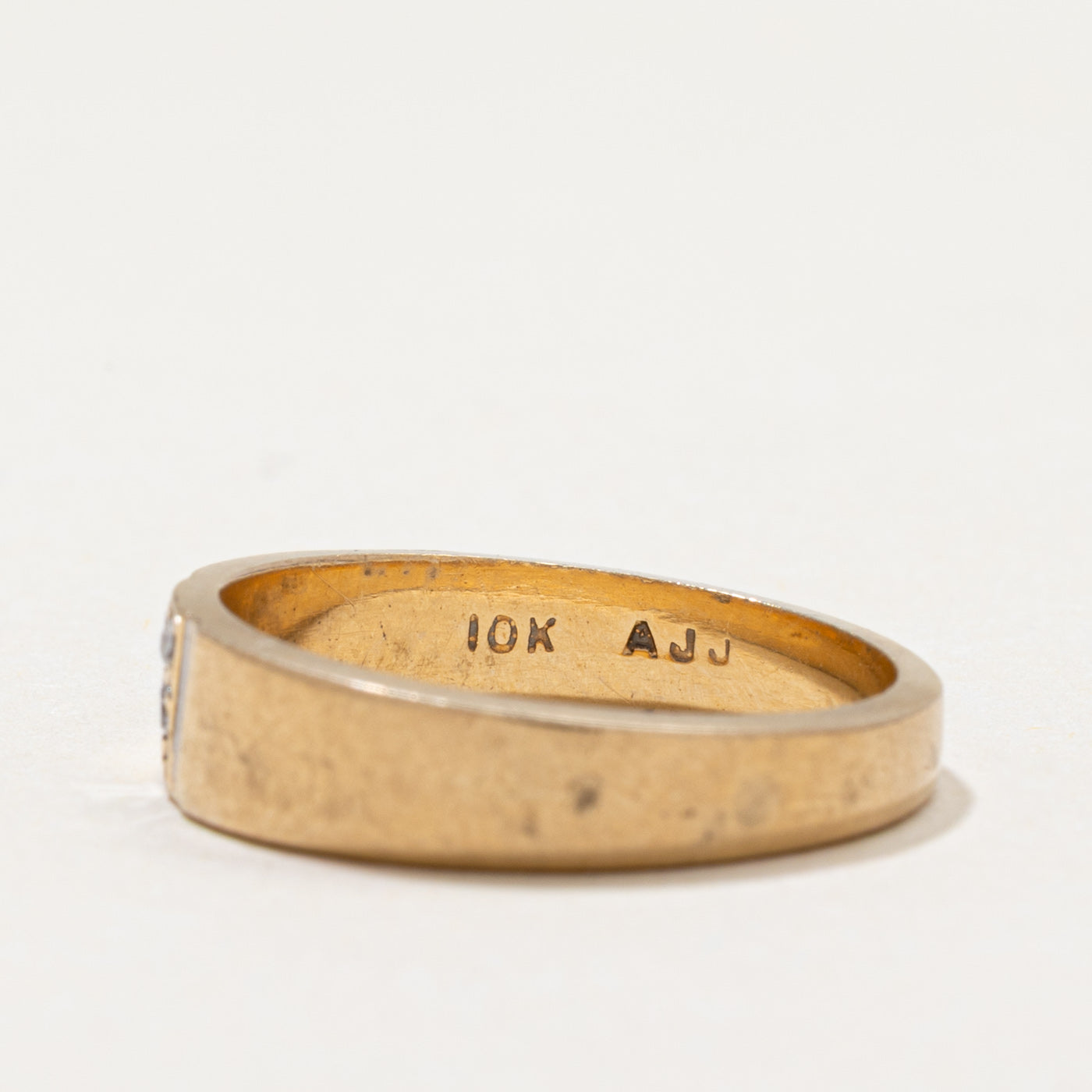 10k Diamond Cluster Band | 0.04ctw | SZ 5.5