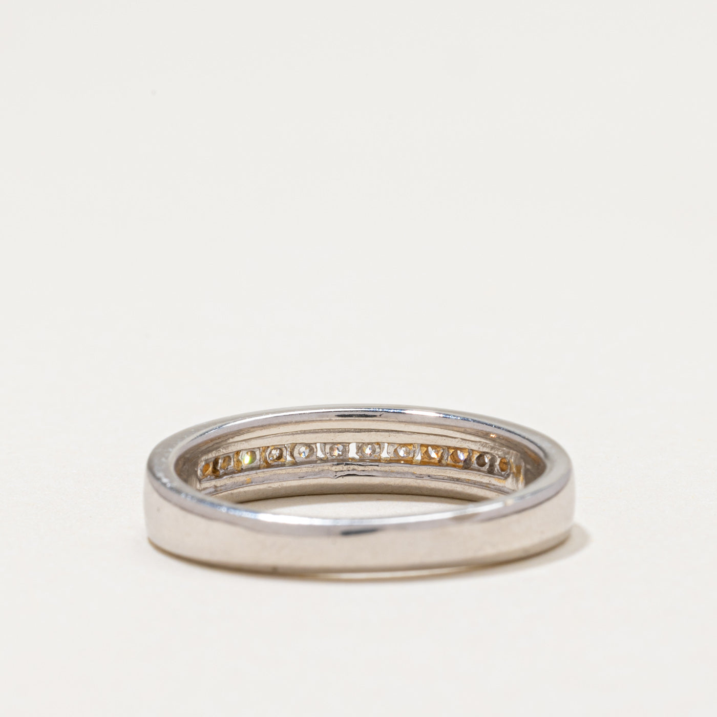 14k Channel Set Diamond Ring | 0.14ctw | SZ 7.25