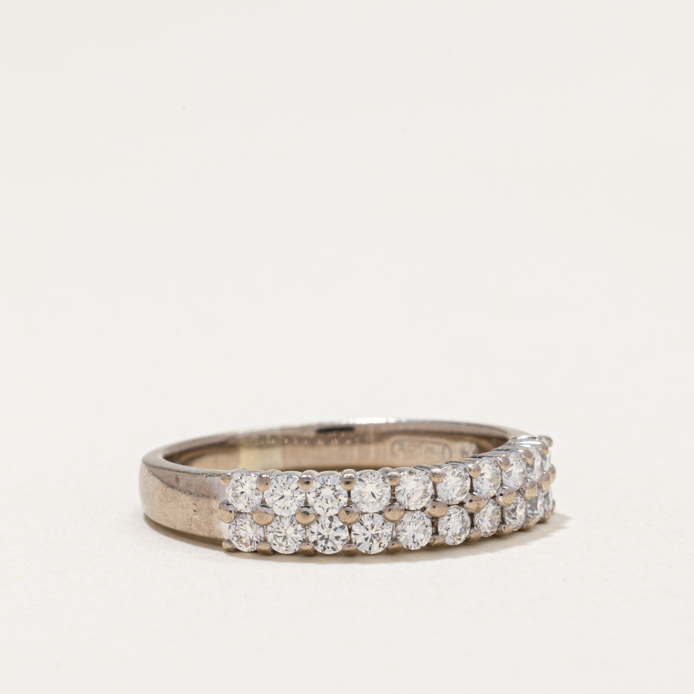 Double Row Semi Eternity Diamond Ring | 0.60ctw | SZ 7.25