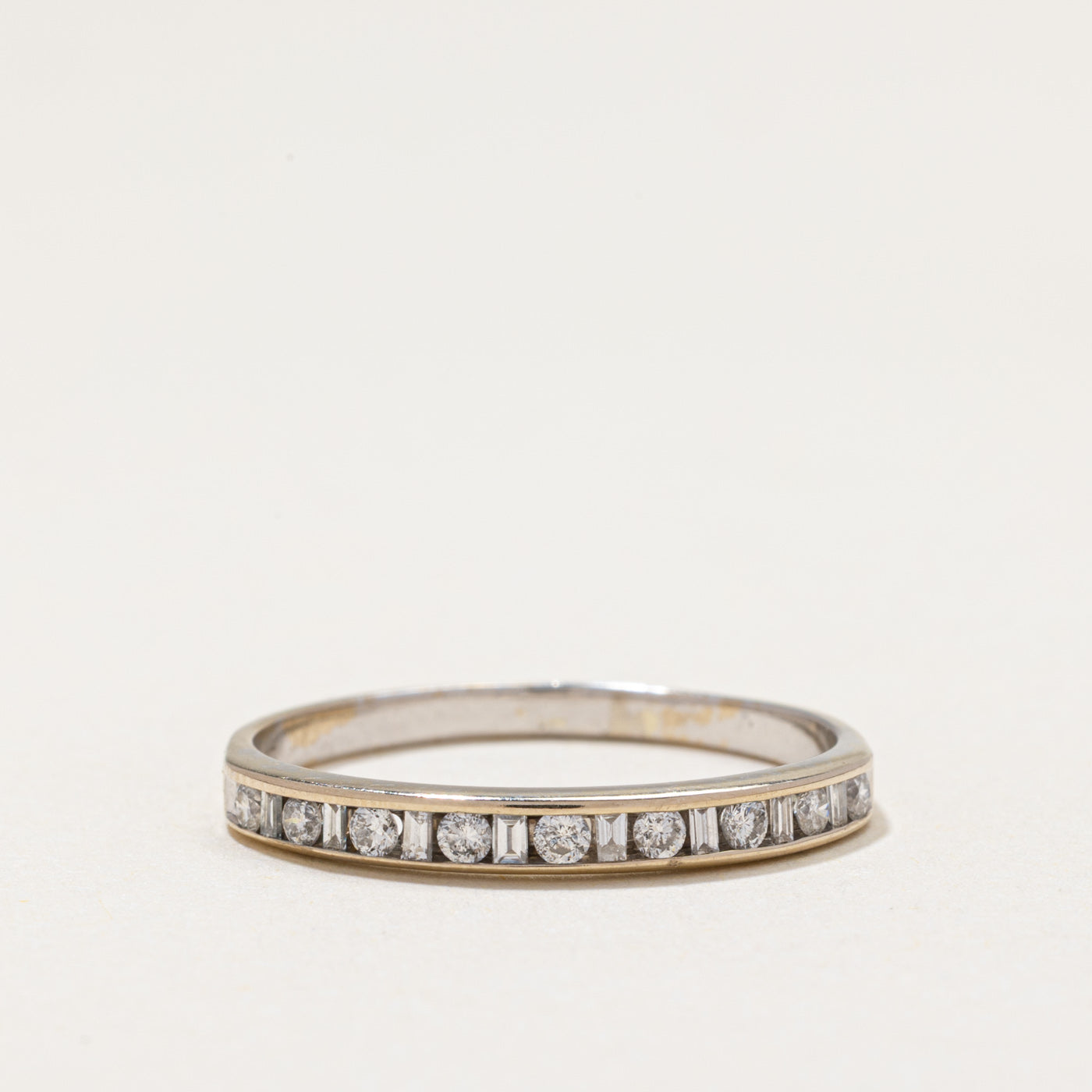 Mix Cut Semi Eternity Diamond Band | 0.24ctw | SZ 9