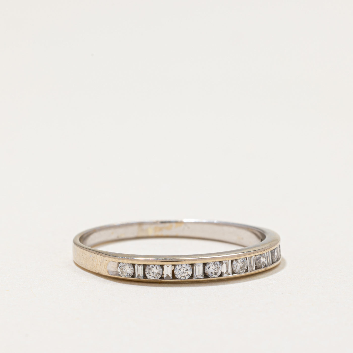 Mix Cut Semi Eternity Diamond Band | 0.24ctw | SZ 9