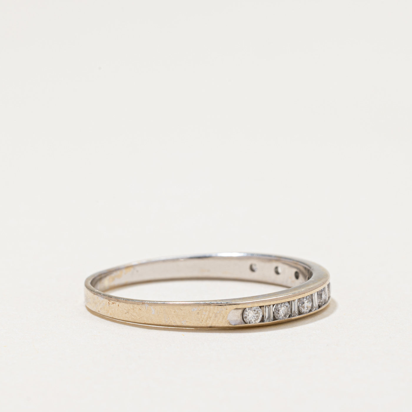 Mix Cut Semi Eternity Diamond Band | 0.24ctw | SZ 9