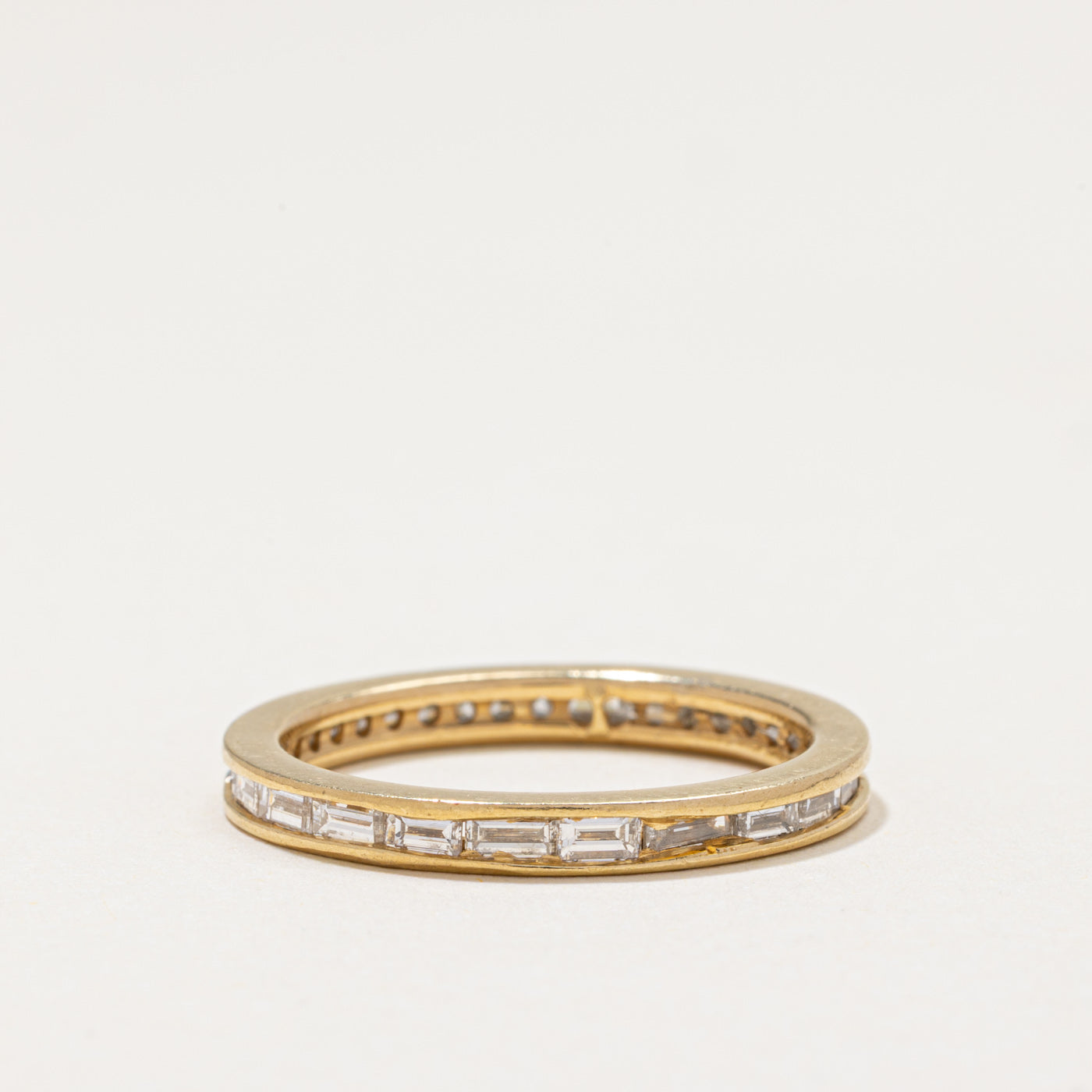 Channel Set Eternity Diamond Band | 0.88ctw | 2.45mm | SZ 8.5