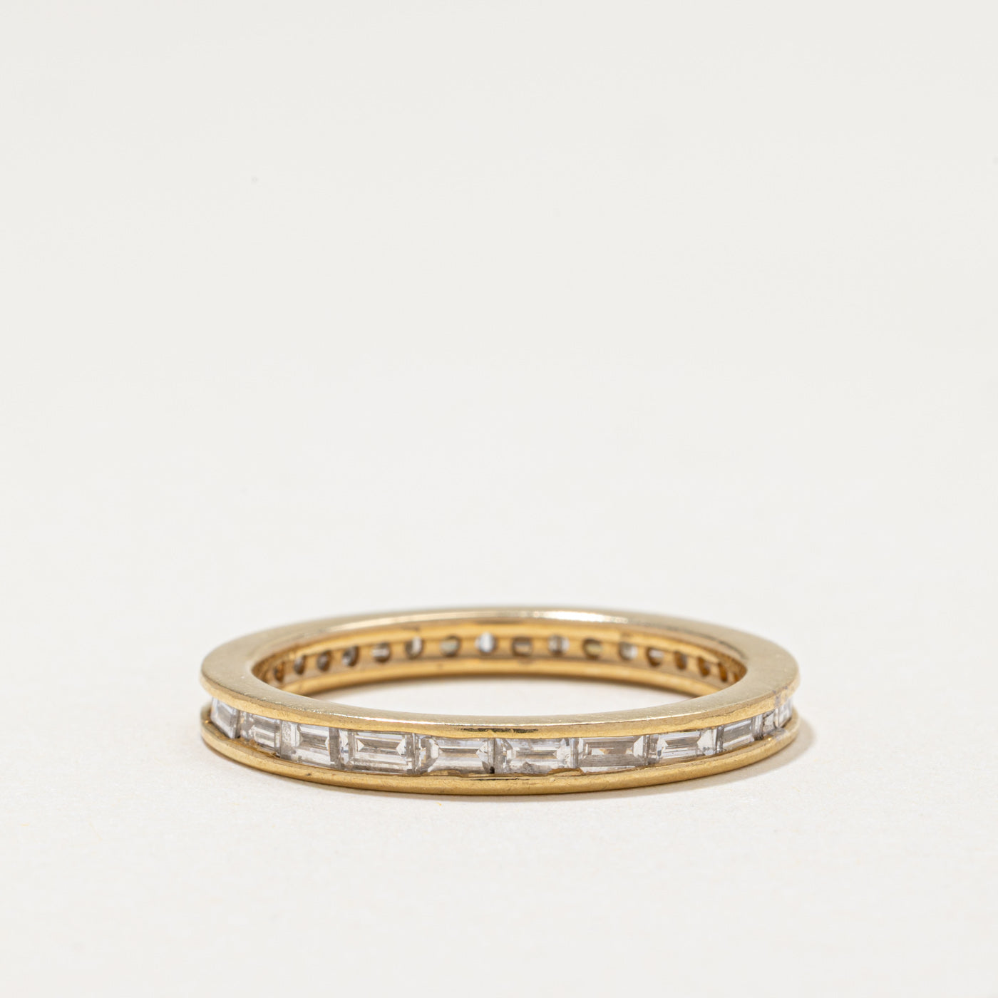 Channel Set Eternity Diamond Band | 0.88ctw | 2.45mm | SZ 8.5