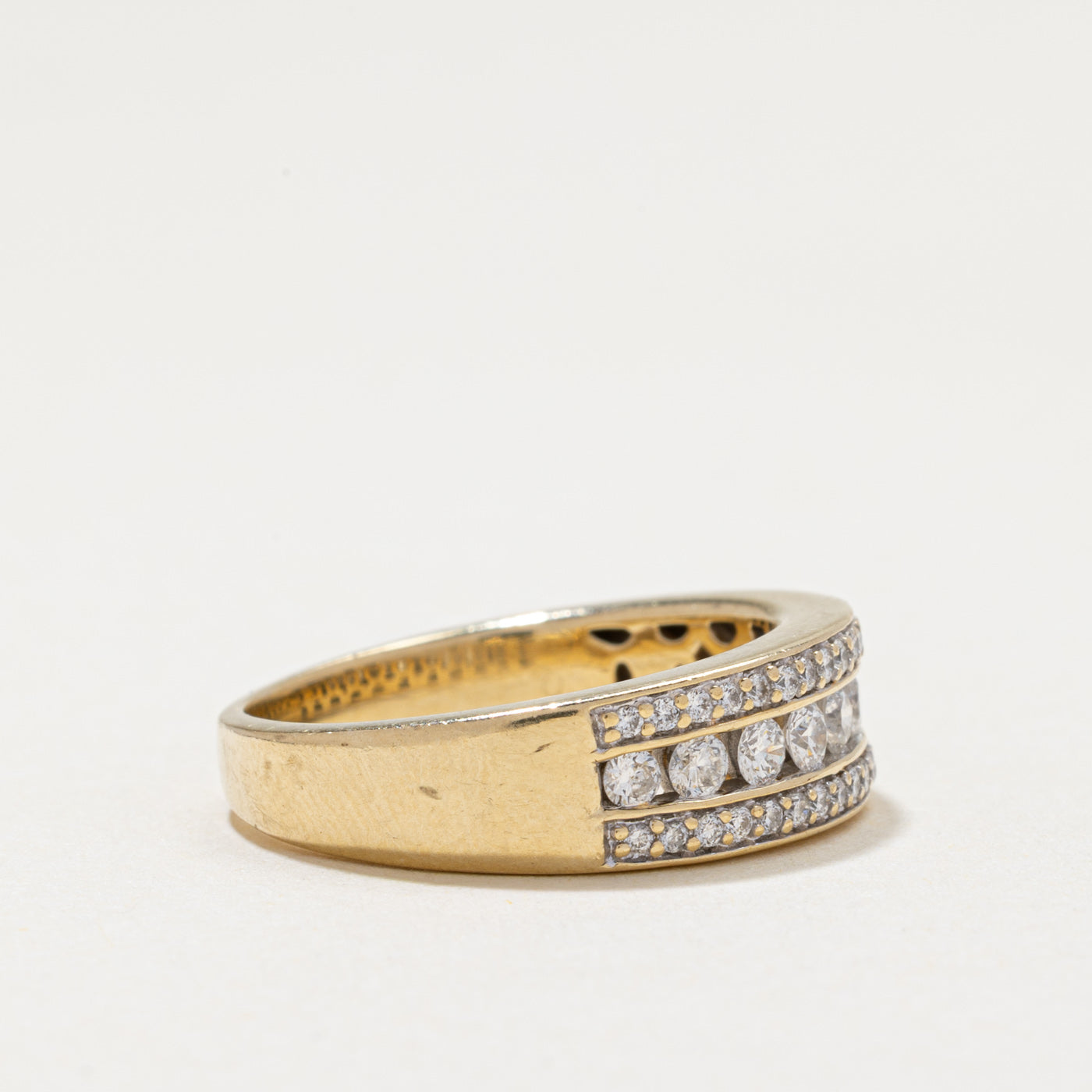 Multi Row Diamond Band | 0.53ctw | SZ 7