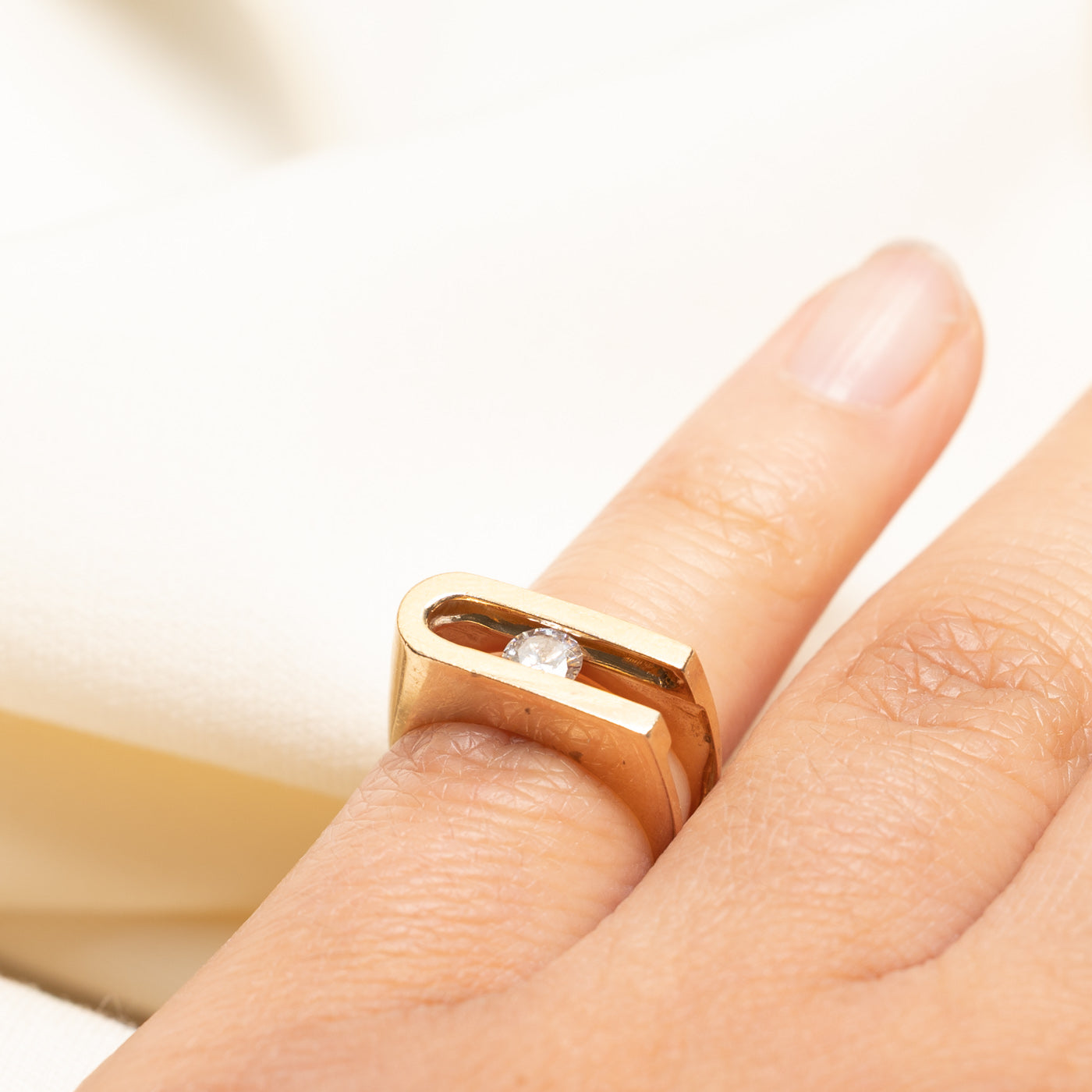 Kinetic Diamond Ring | 0.25ct | SZ 3.5
