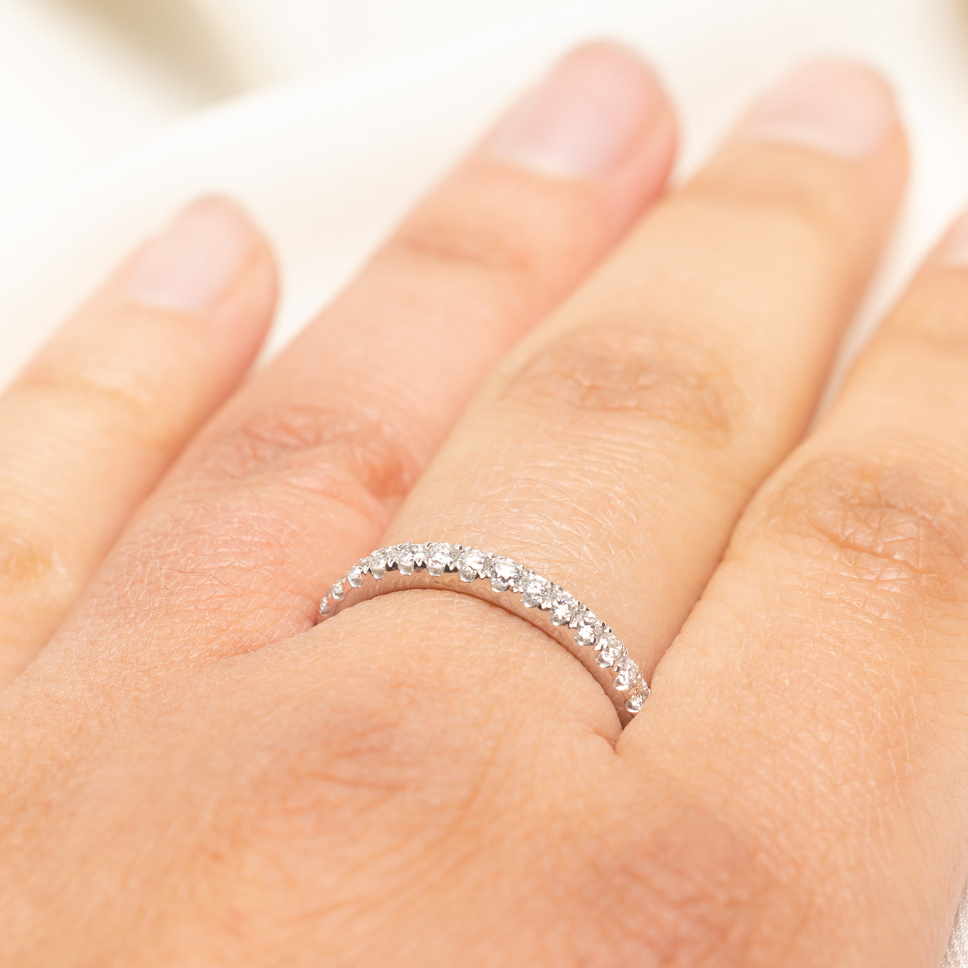 Semi Eternity Diamond Band | 0.45ctw | 2.35mm | SZ 8