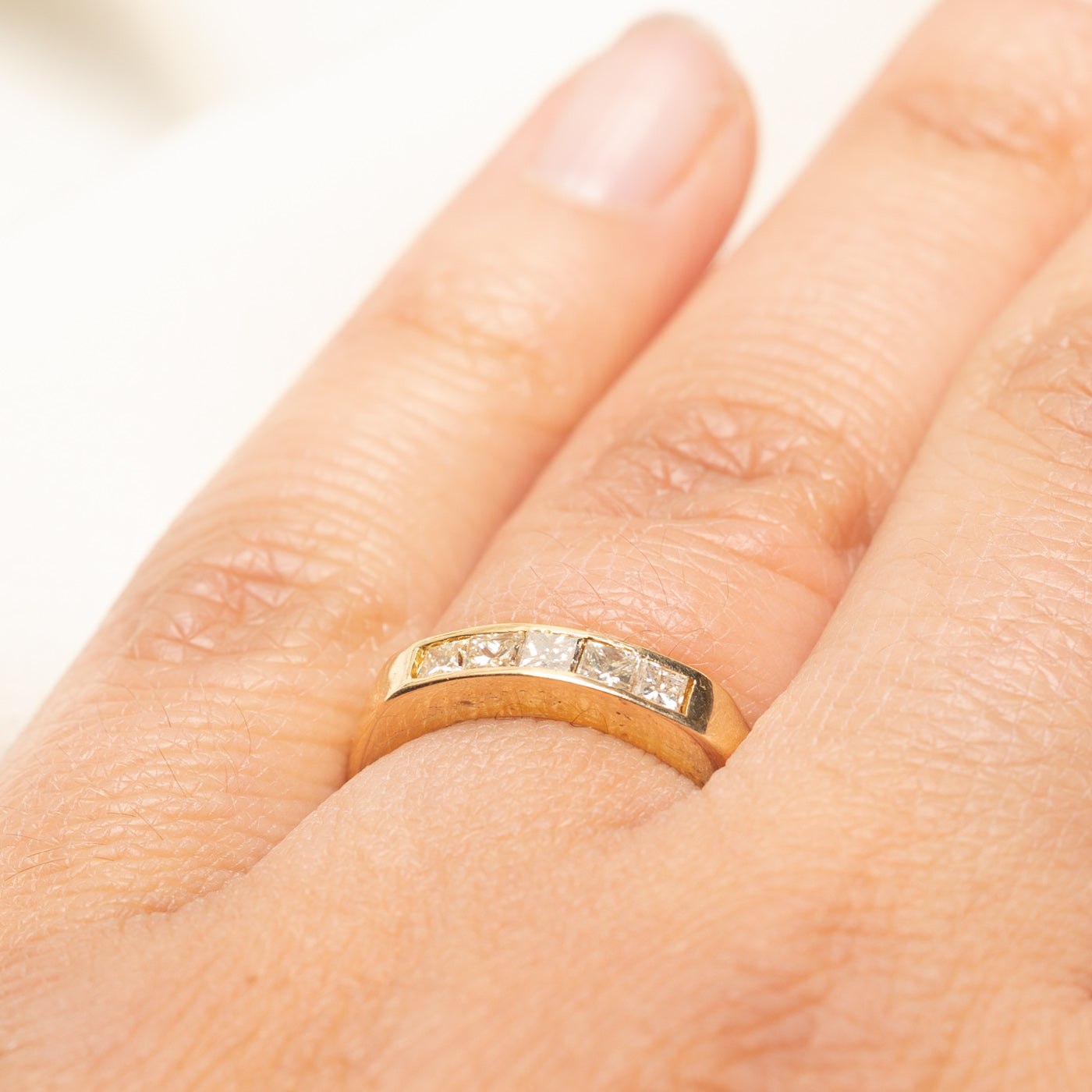 Channel Set Five Stone Diamond Ring | 0.40ctw | SZ 6.75
