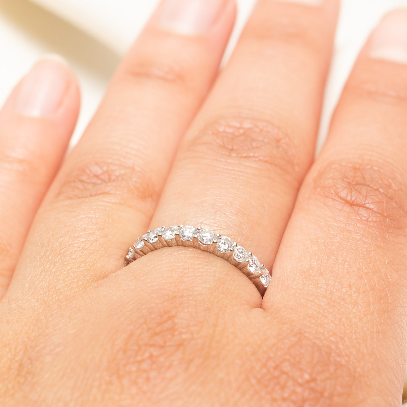 Semi Eternity Diamond Band | 0.67ctw | SZ 7.5
