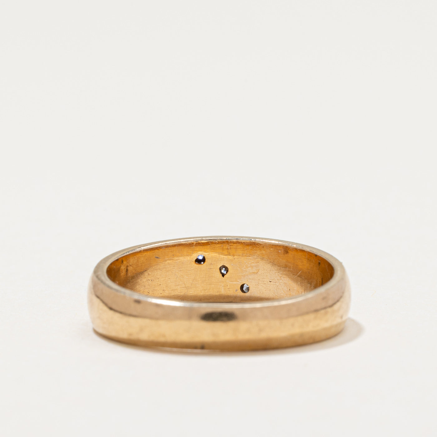Diagonal Diamond Band | 0.06ctw | SZ 8