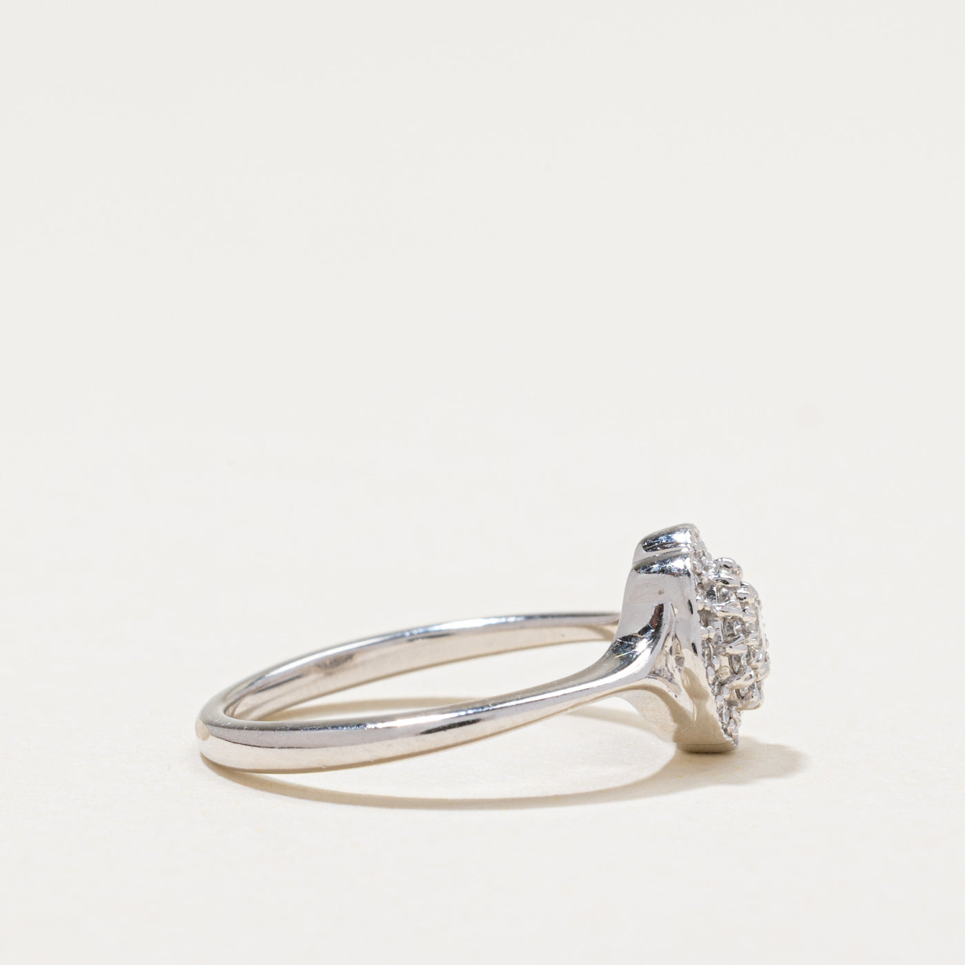 Diamond Round Cluster Ring | 0.22ctw | SZ 4