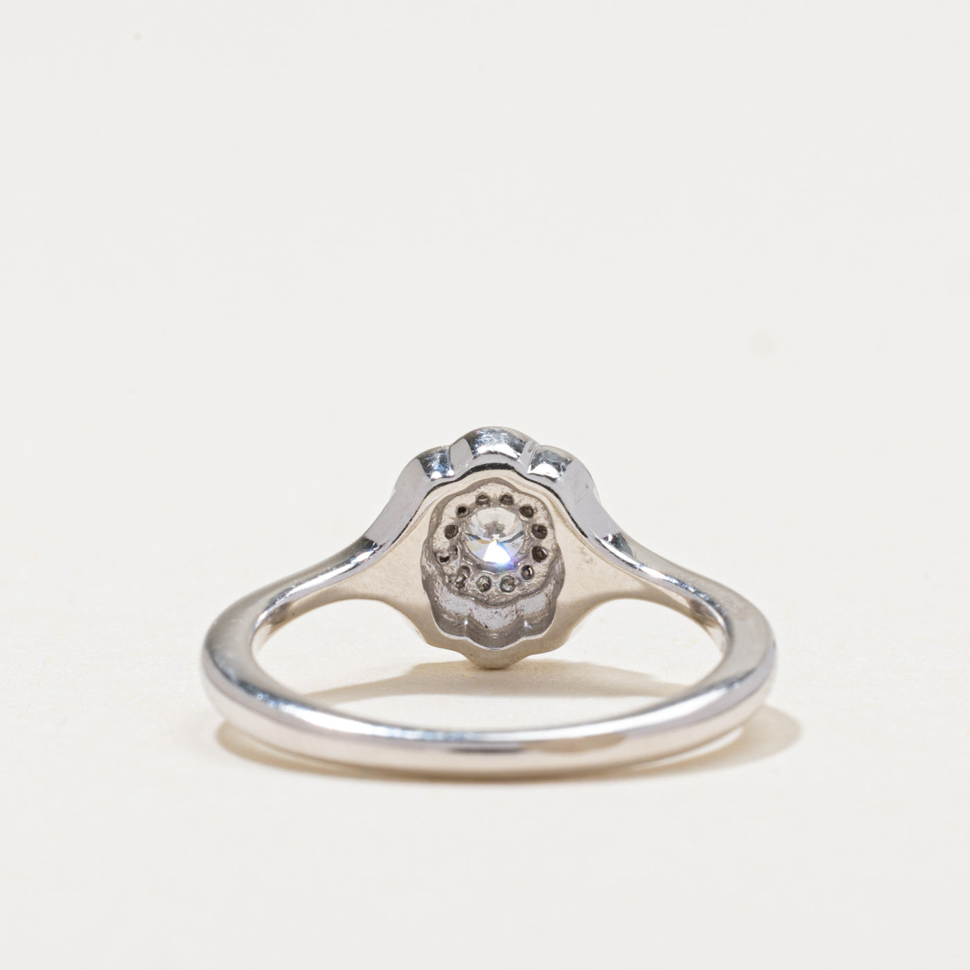 Diamond Round Cluster Ring | 0.22ctw | SZ 4