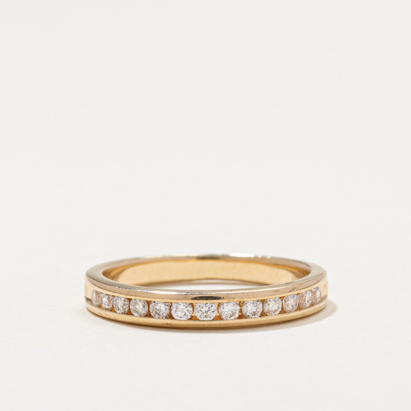 Semi Eternity Channel Set Diamond Band | 0.23ctw | SZ 6
