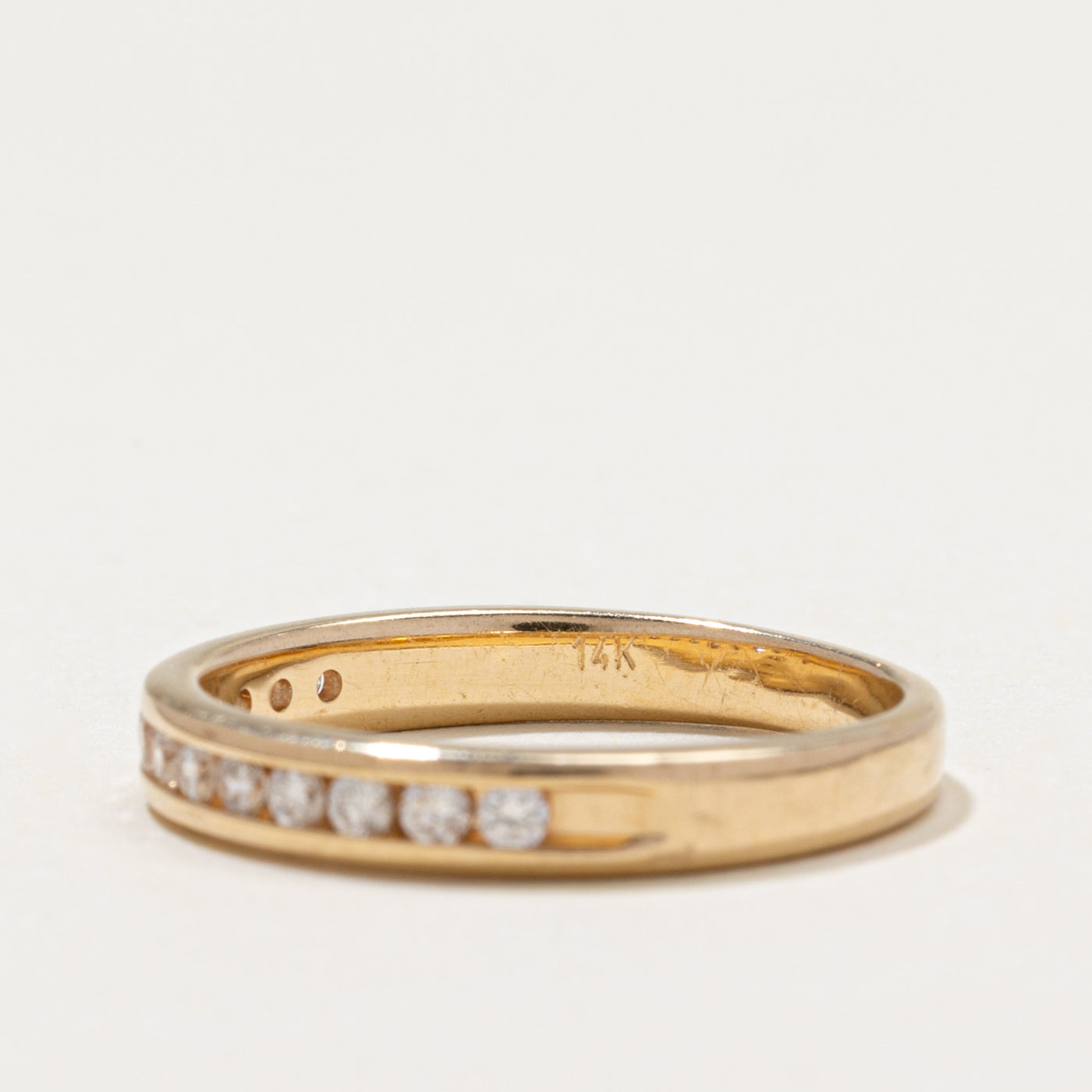 Semi Eternity Channel Set Diamond Band | 0.23ctw | SZ 6