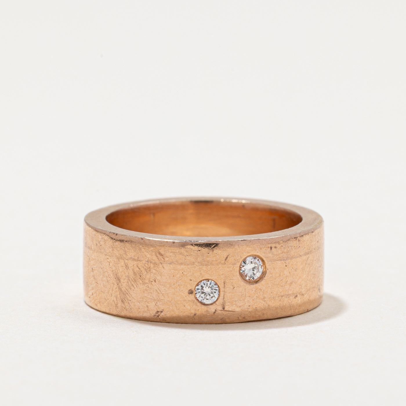 Scattered Flush Set Diamond Band | 0.12ctw | SZ 5.25