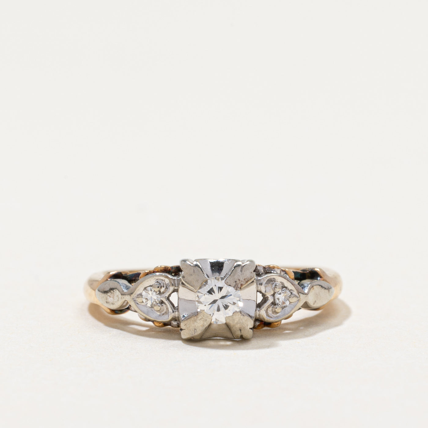 Vintage Diamond Ring | 0.13ctw | SZ 3.5