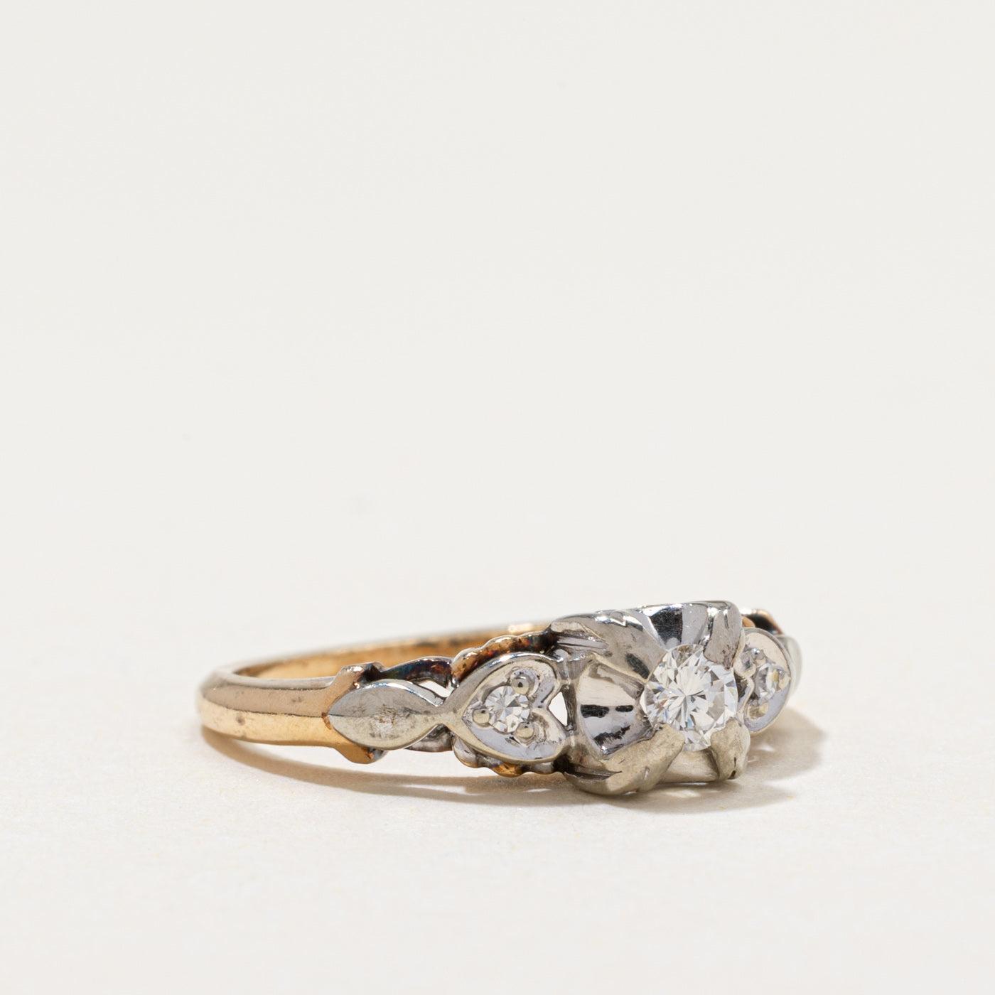 Vintage Diamond Ring | 0.13ctw | SZ 3.5