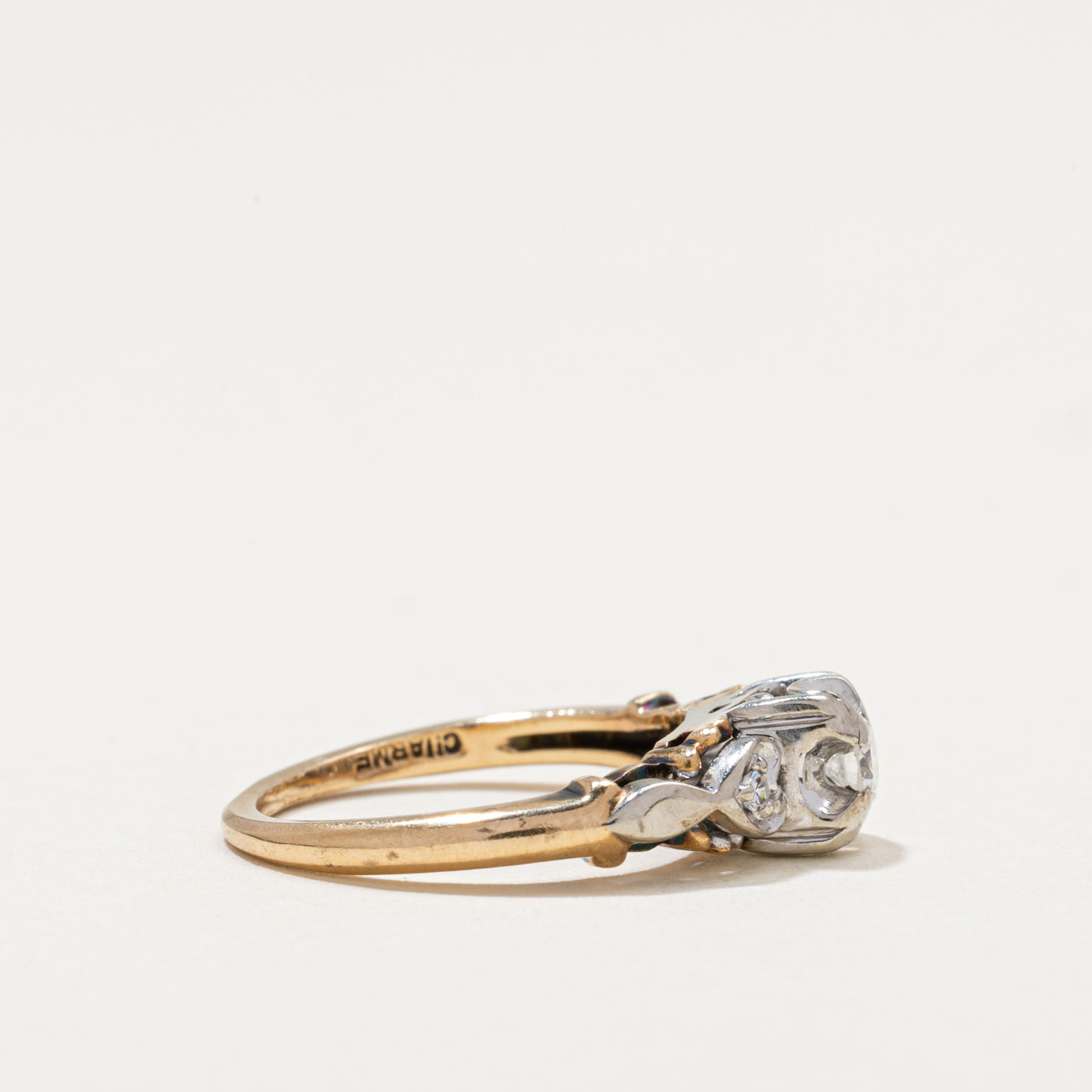 Vintage Diamond Ring | 0.13ctw | SZ 3.5