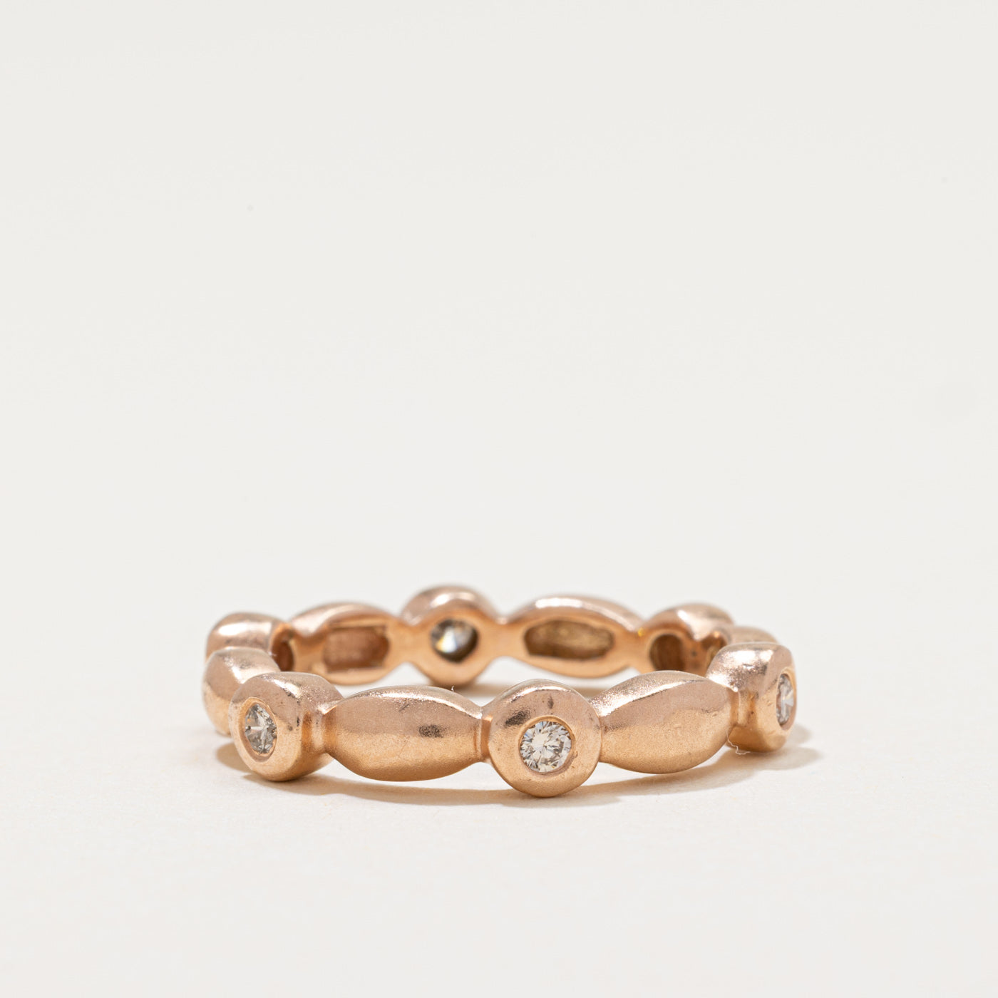 Eternity Diamond Scalloped Band | 0.21ctw | SZ 7