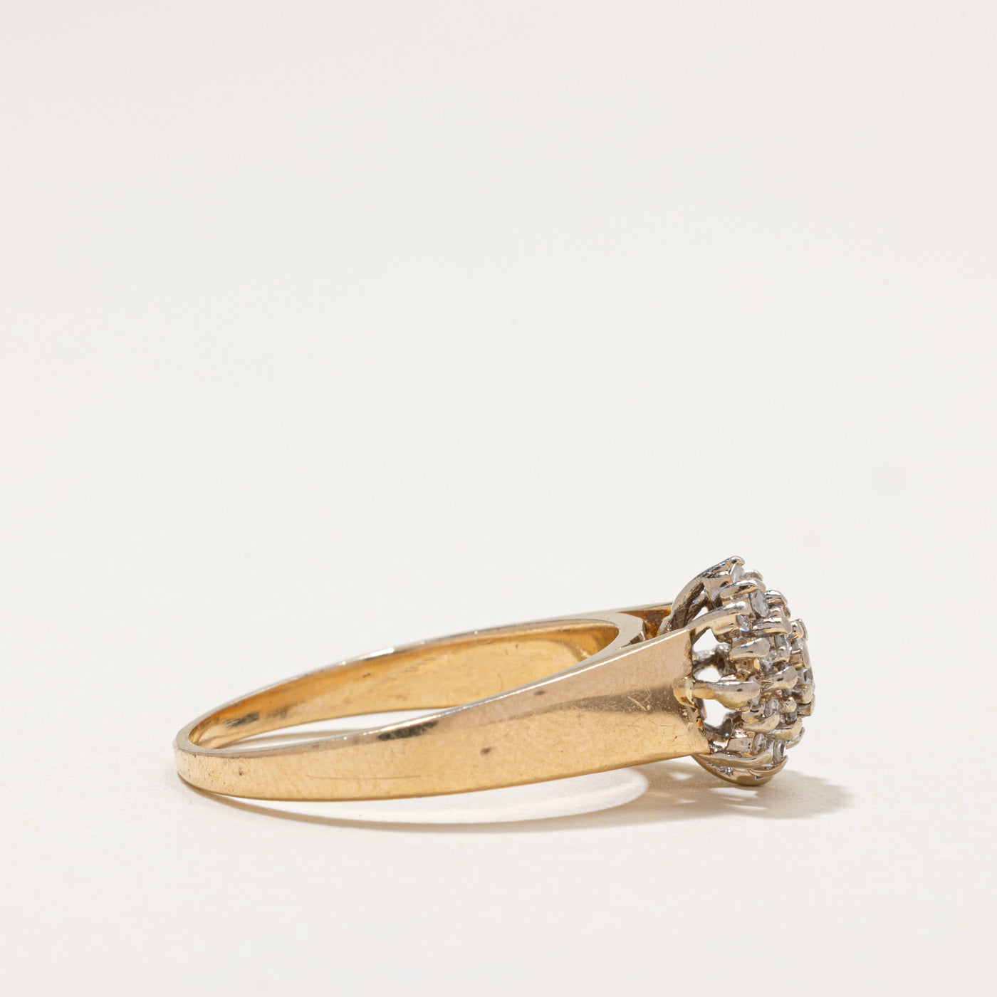 Diamond Round Cluster Ring | 0.34ctw | SZ 8.25