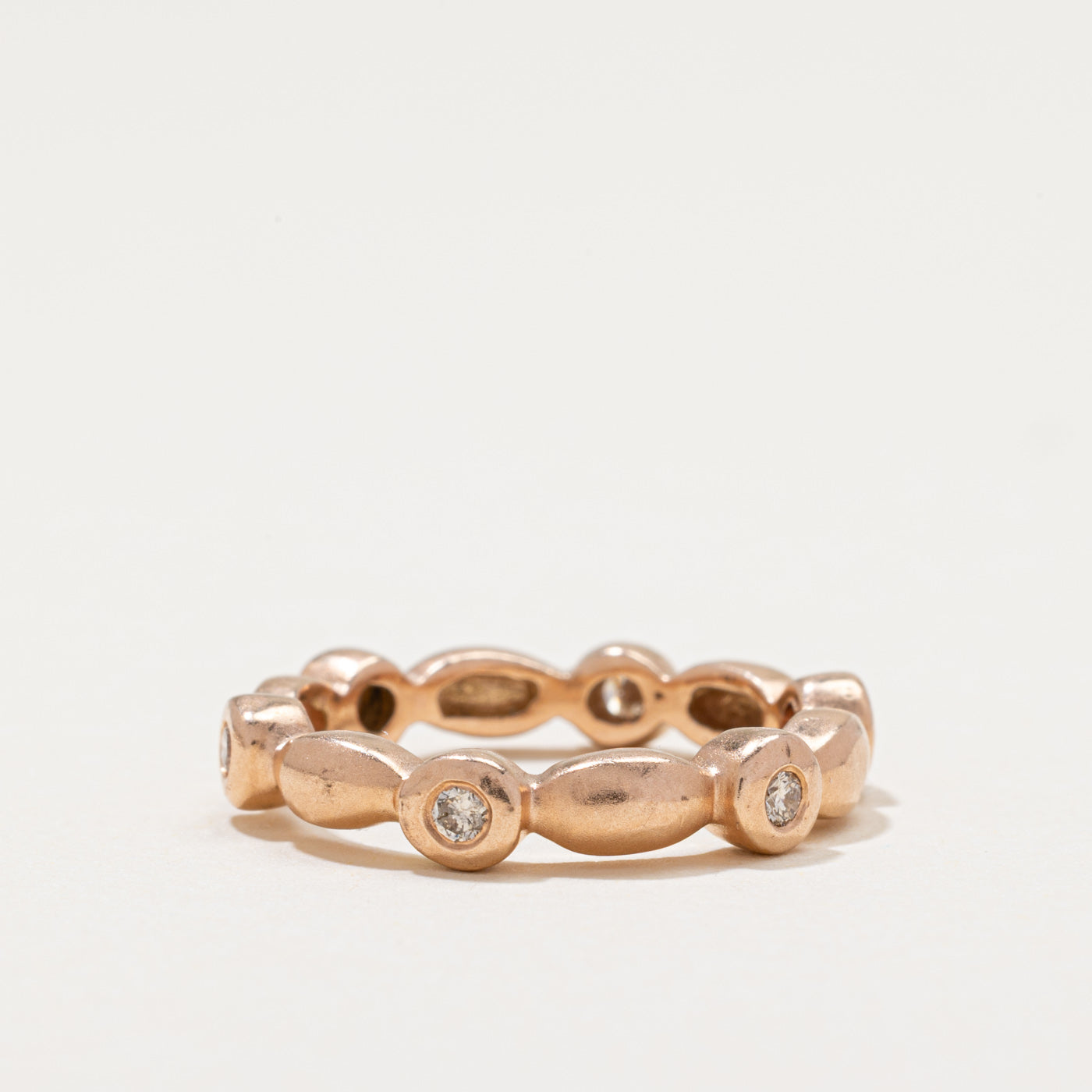 Eternity Diamond Scalloped Band | 0.21ctw | SZ 7