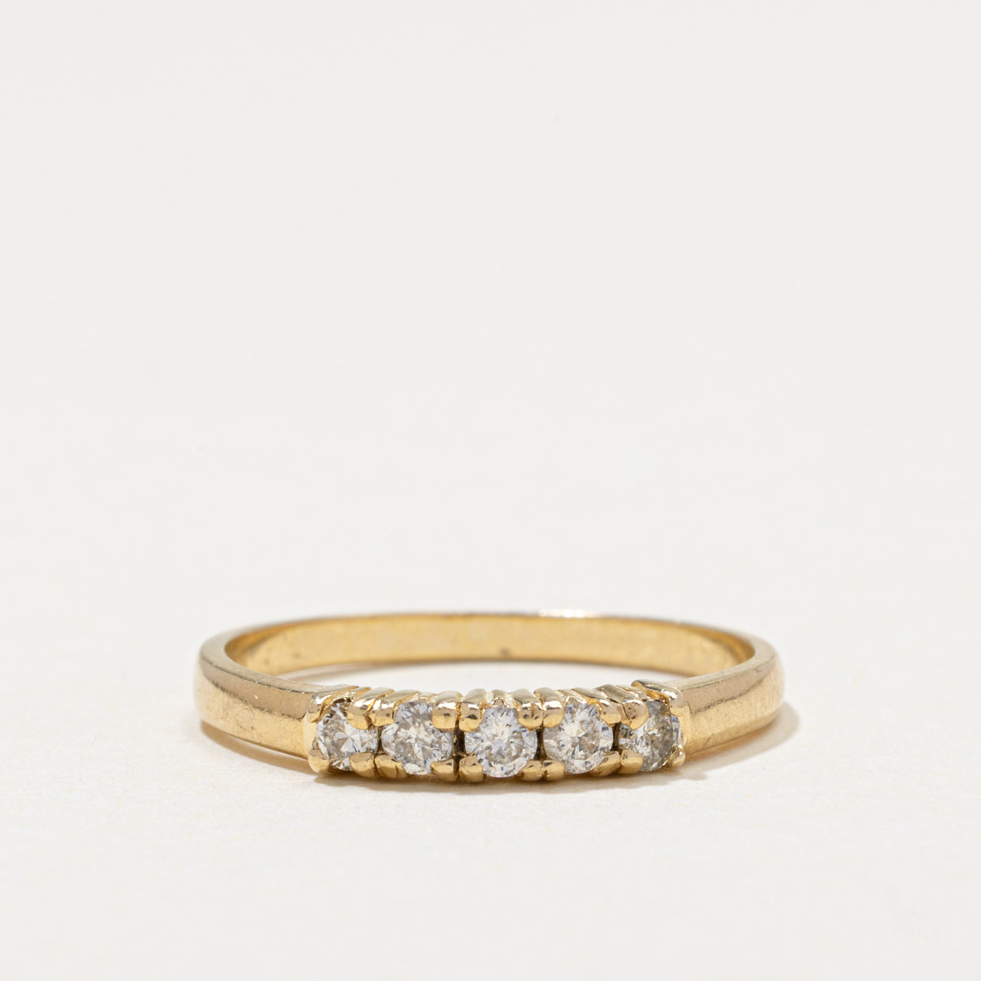 Five Stone Diamond Ring | 0.19ctw | SZ 6.75