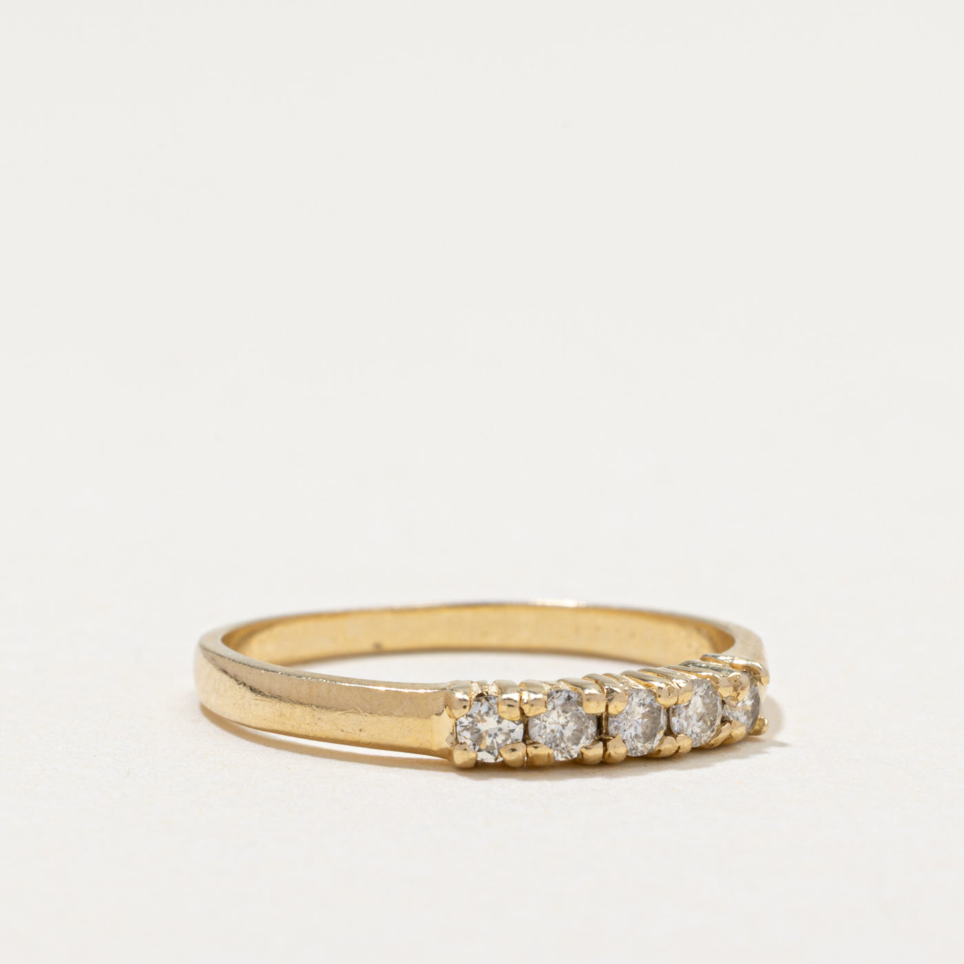 Five Stone Diamond Ring | 0.19ctw | SZ 6.75