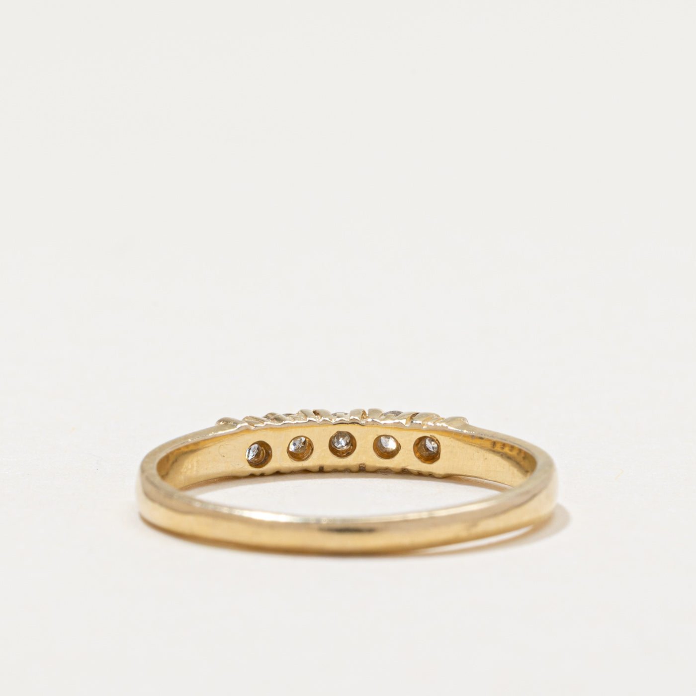 Five Stone Diamond Ring | 0.19ctw | SZ 6.75