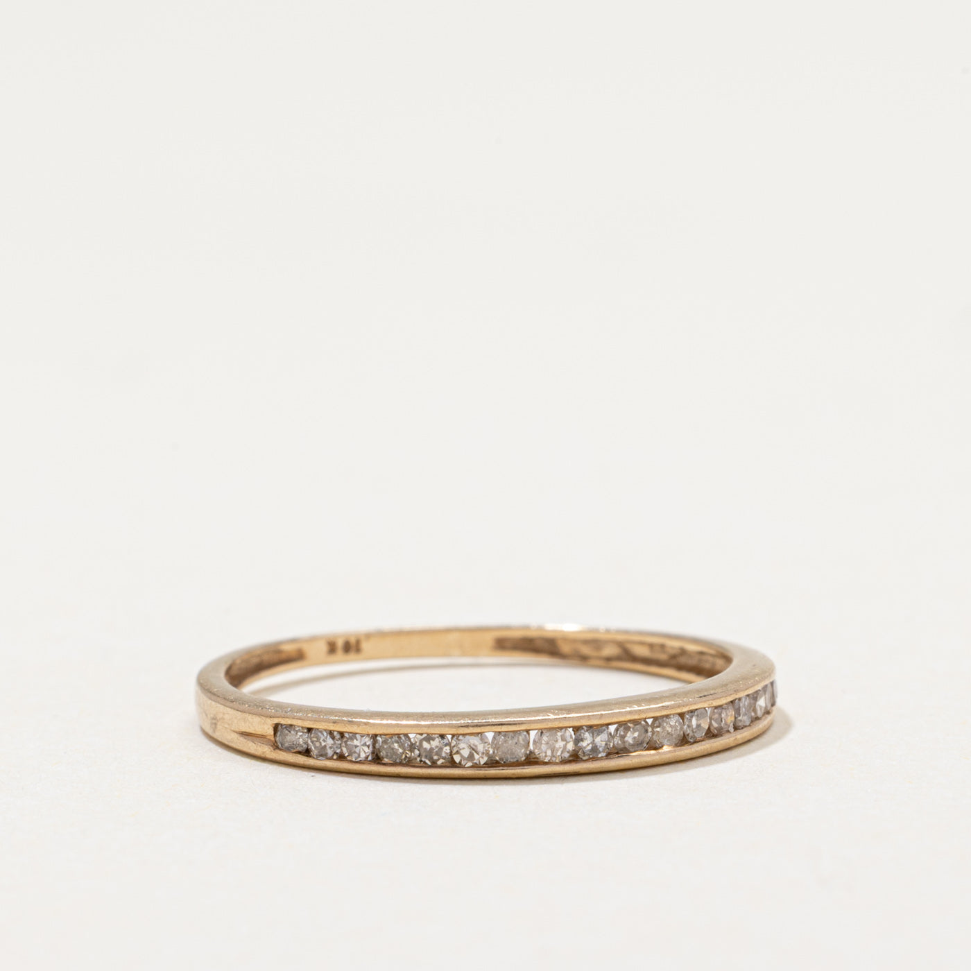 Semi Eternity Channel Set Diamond Band | 0.17ctw | SZ 7.25