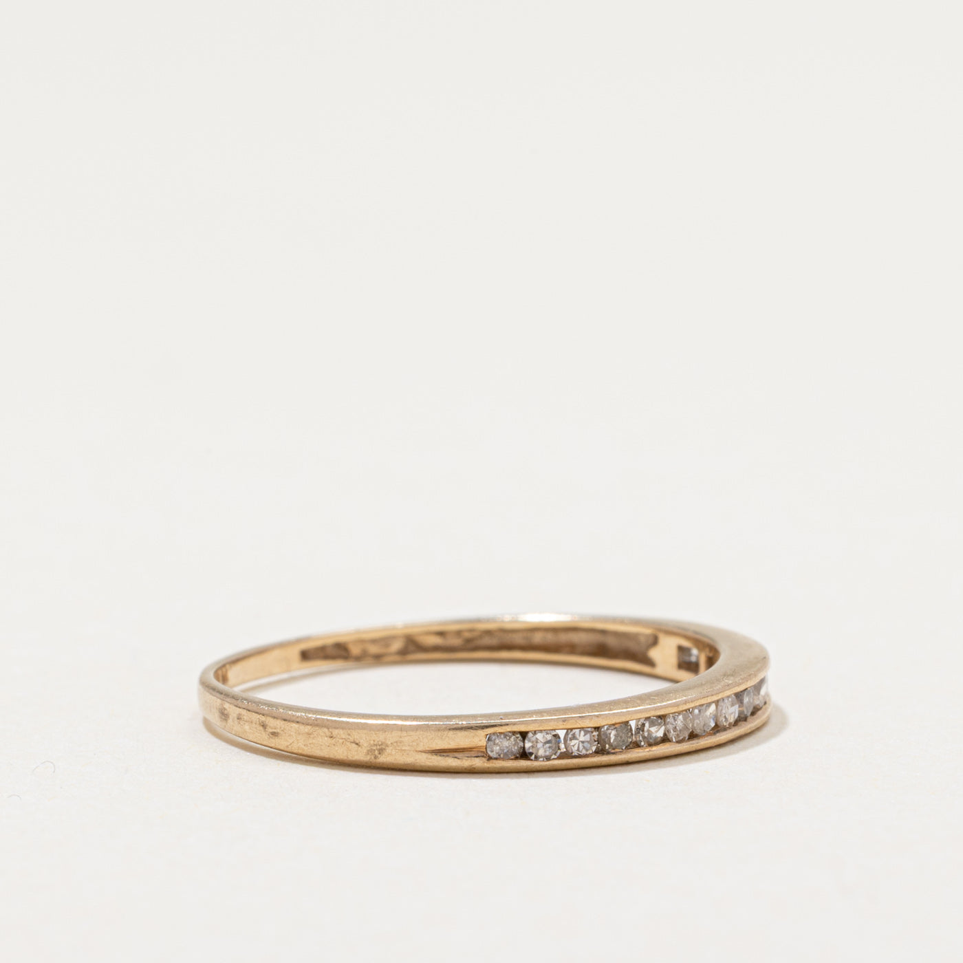 Semi Eternity Channel Set Diamond Band | 0.17ctw | SZ 7.25