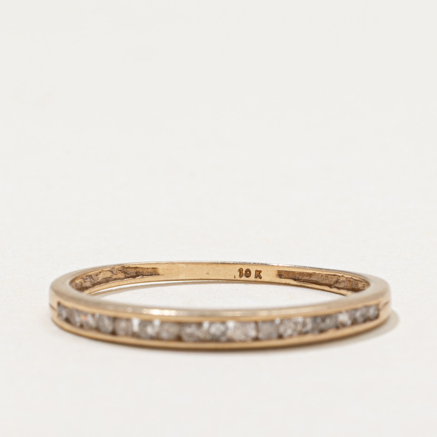 Semi Eternity Channel Set Diamond Band | 0.17ctw | SZ 7.25
